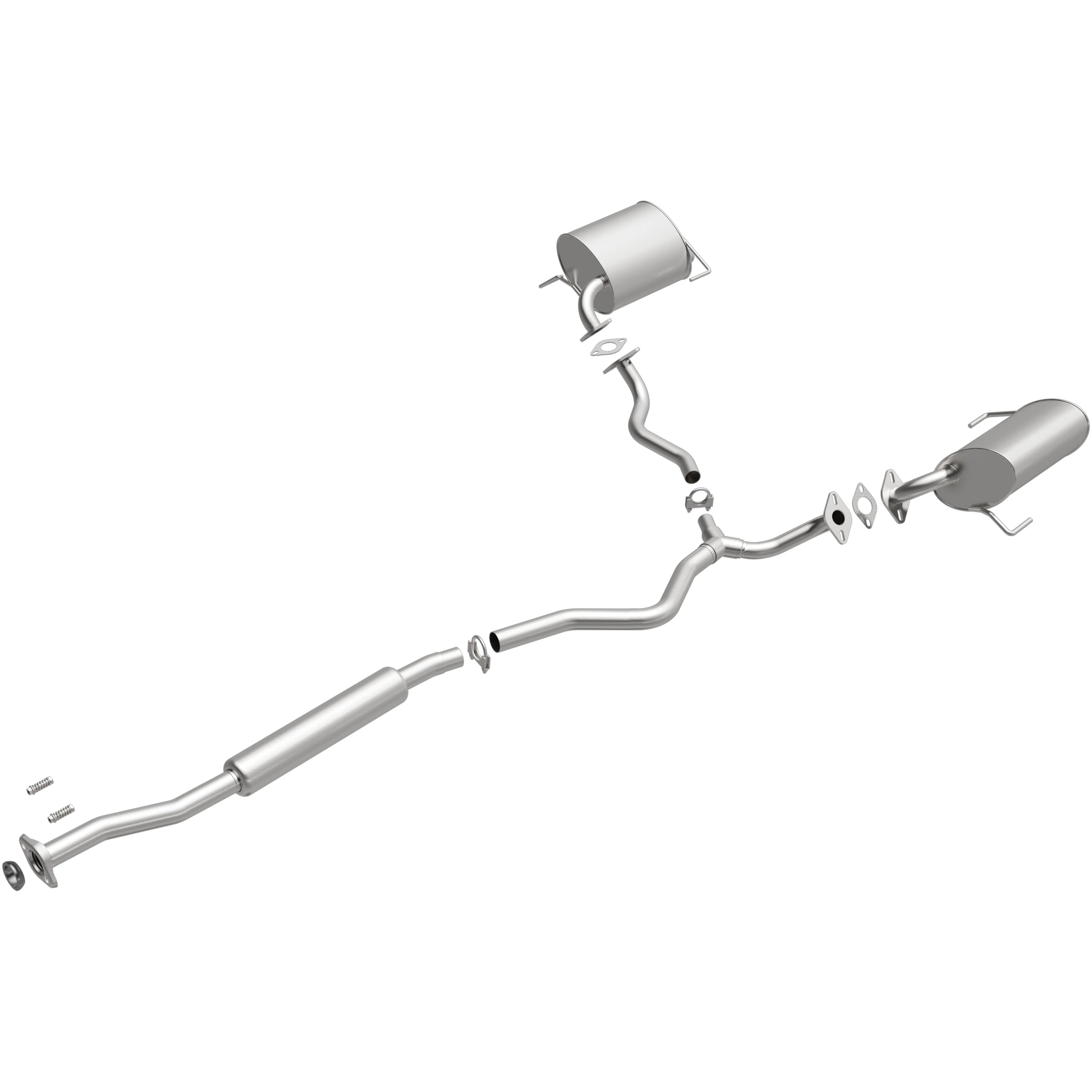 BRExhaust 2005 Subaru Outback 2.5L Direct-Fit Exhaust System Kit 106-0282 - Image 4