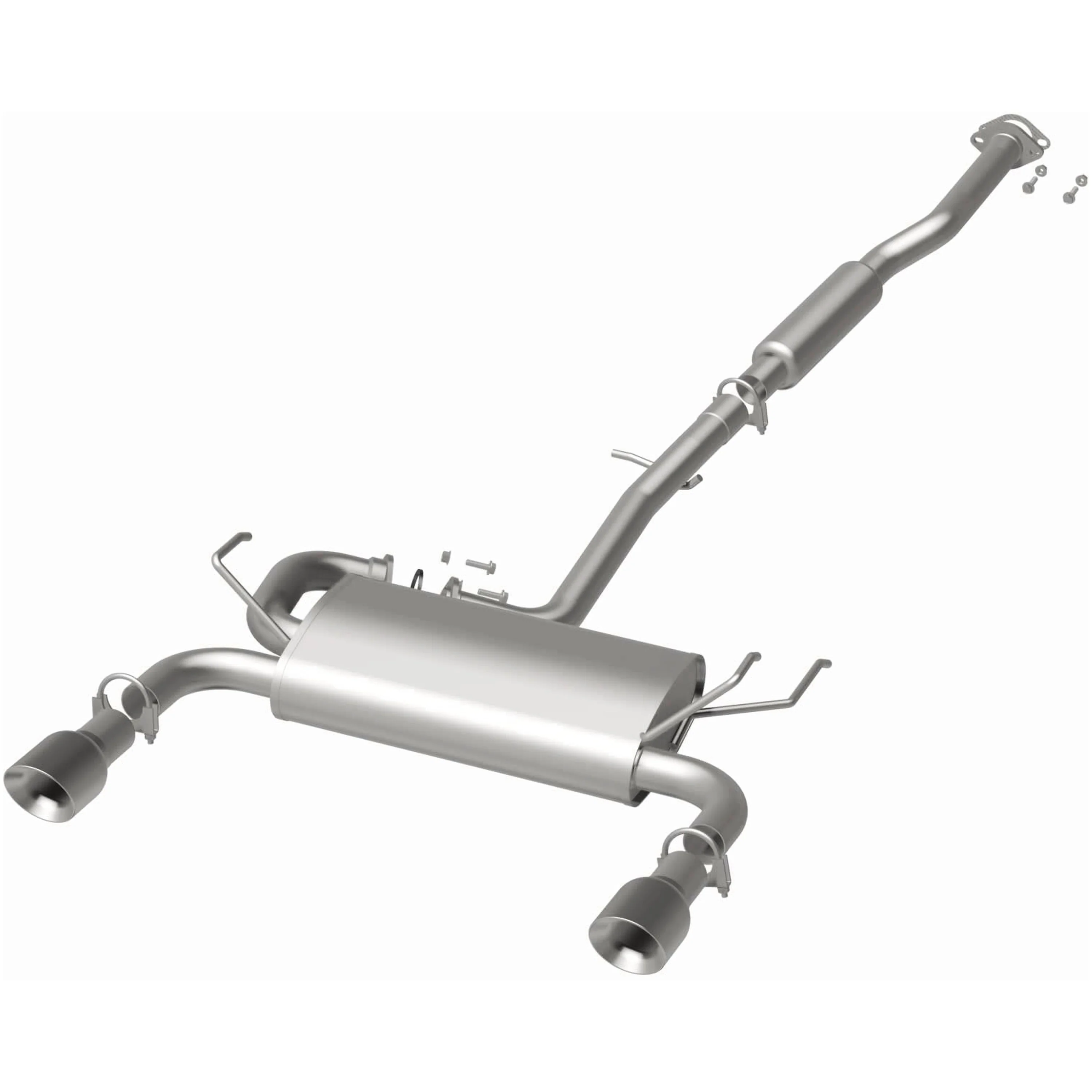 BRExhaust 2003-2008 INFINITI FX35 3.5L | 2003-2006 INFINITI FX45 4.5L Direct-Fit Exhaust System Kit 106-0284 - Image 3