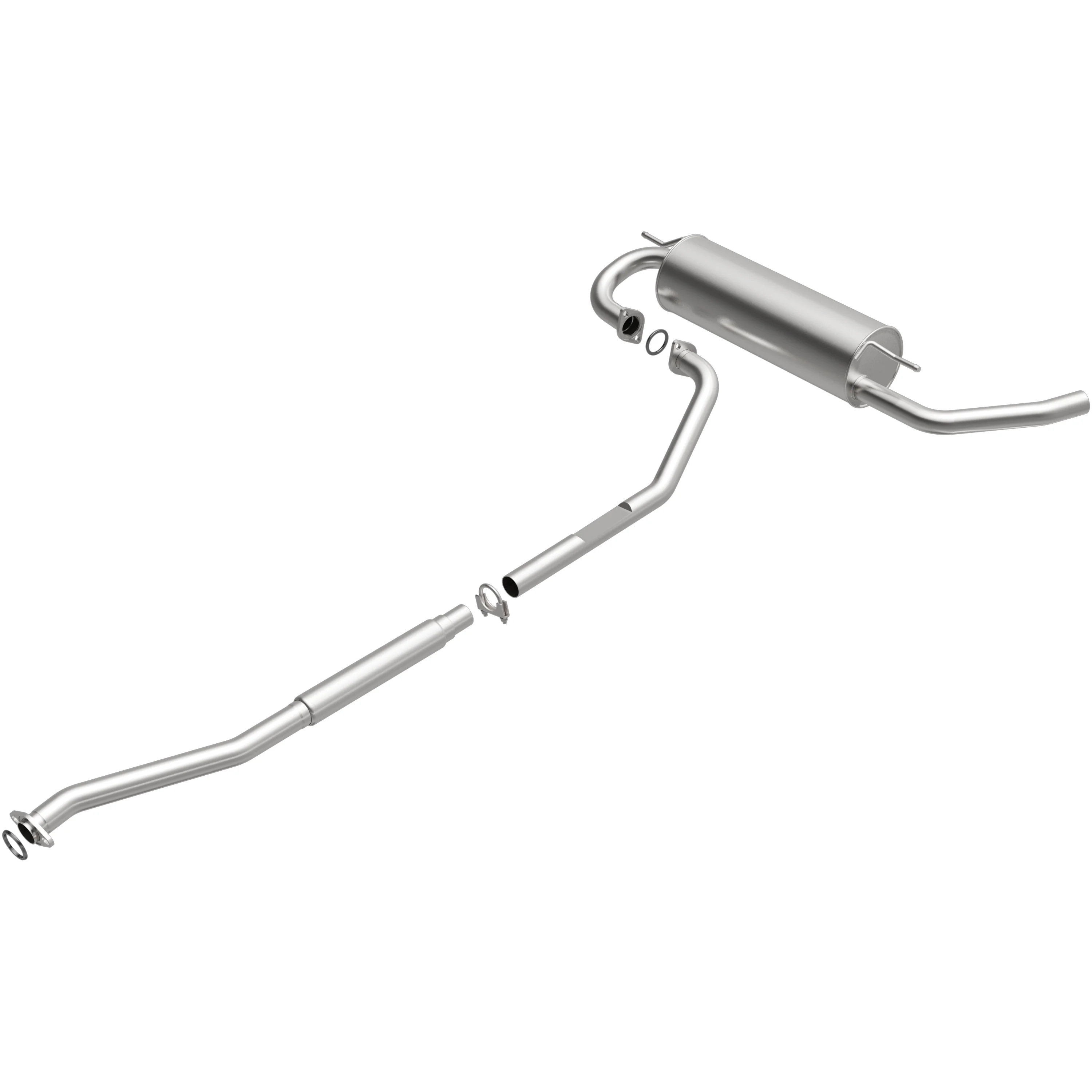 BRExhaust 1996-1997 Toyota RAV4 2.0L Direct-Fit Exhaust System Kit 106-0286 - Image 4