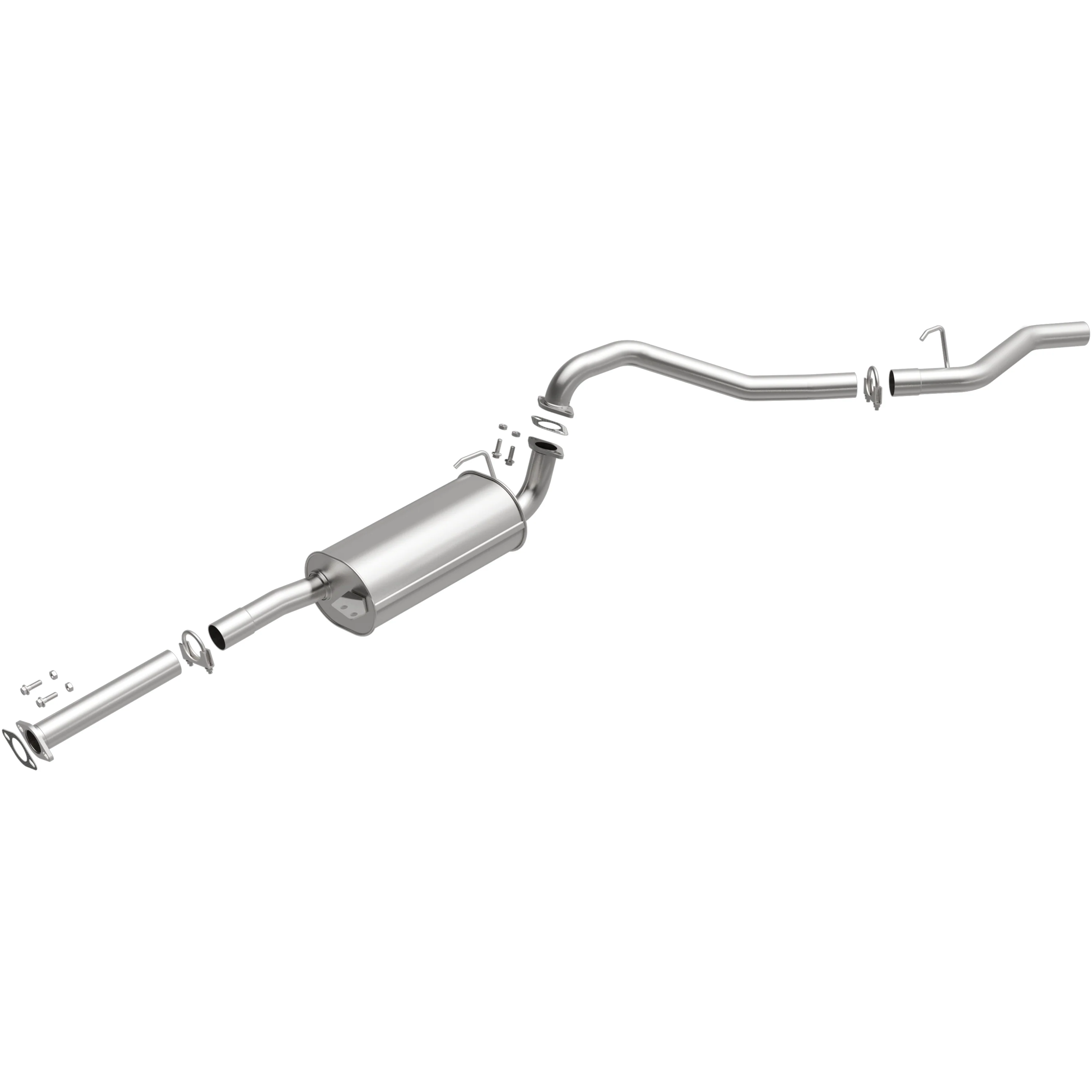 BRExhaust 1998-2002 Isuzu Trooper 3.5L | 1998-1999 Acura SLX 3.5L Direct-Fit Exhaust System Kit 106-0304 - Image 4