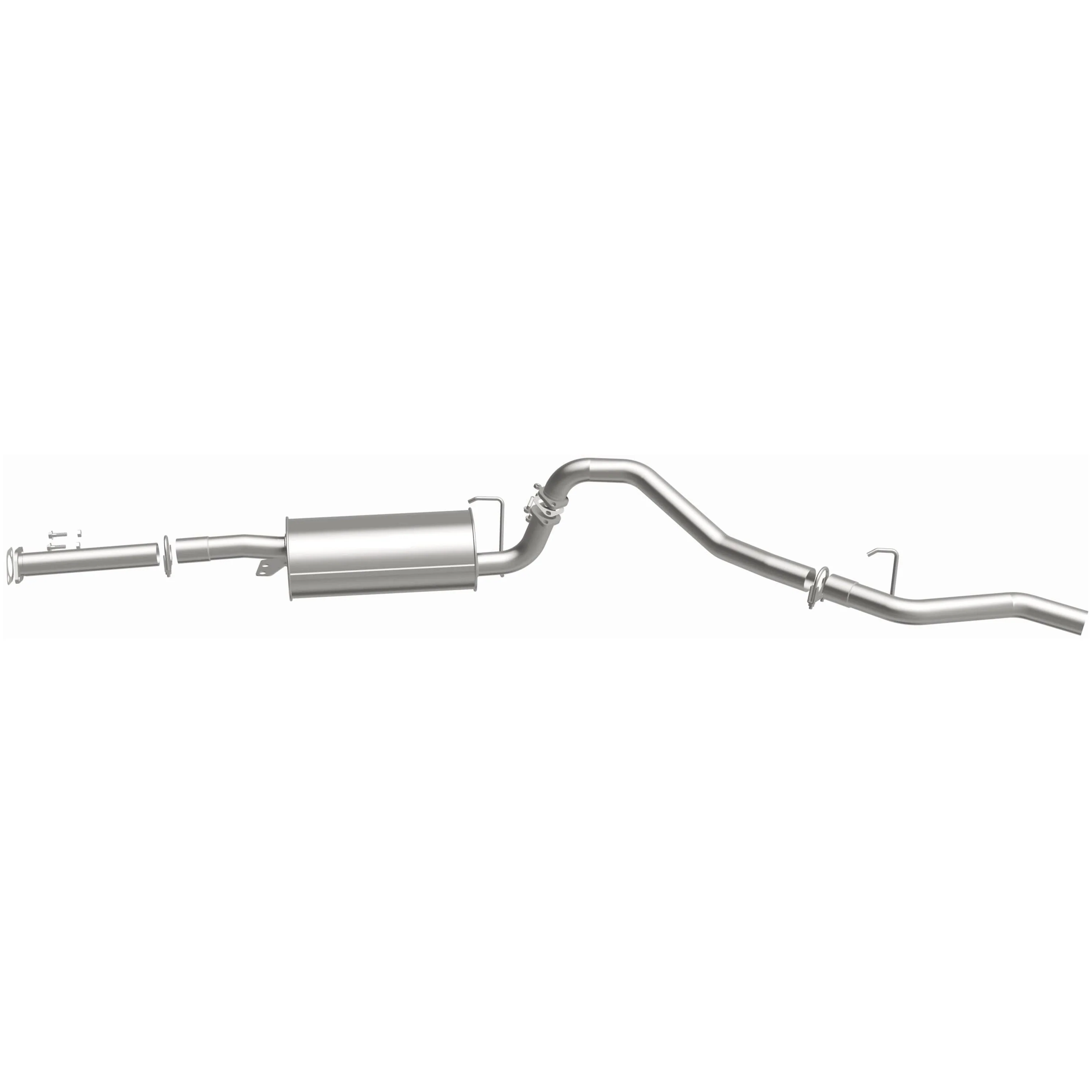 BRExhaust 1998-2002 Isuzu Trooper 3.5L | 1998-1999 Acura SLX 3.5L Direct-Fit Exhaust System Kit 106-0304 - Image 5