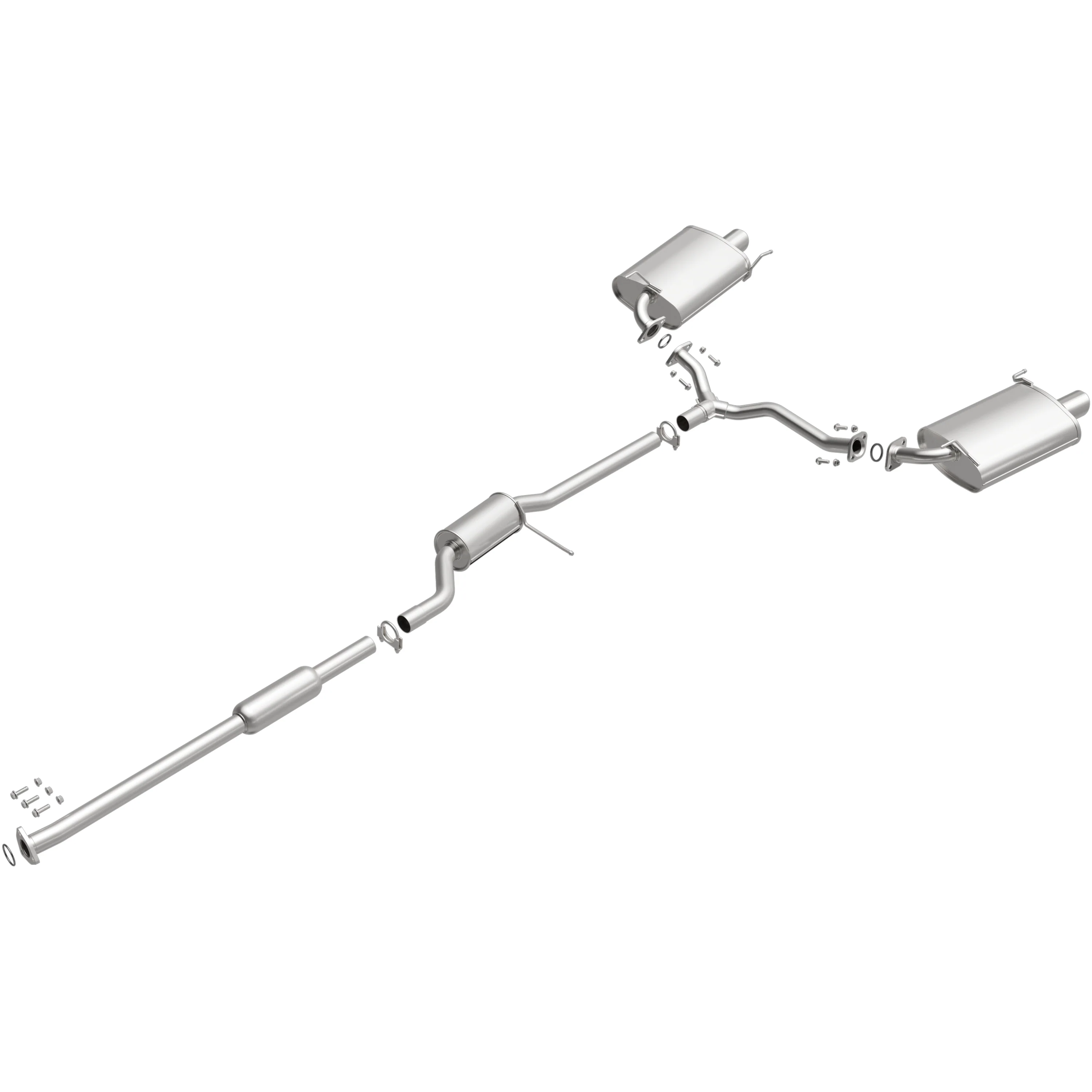 BRExhaust 2001-2003 Acura CL 3.2L | 1999-2003 Acura TL 3.2L Direct-Fit Exhaust System Kit 106-0307 - Image 4