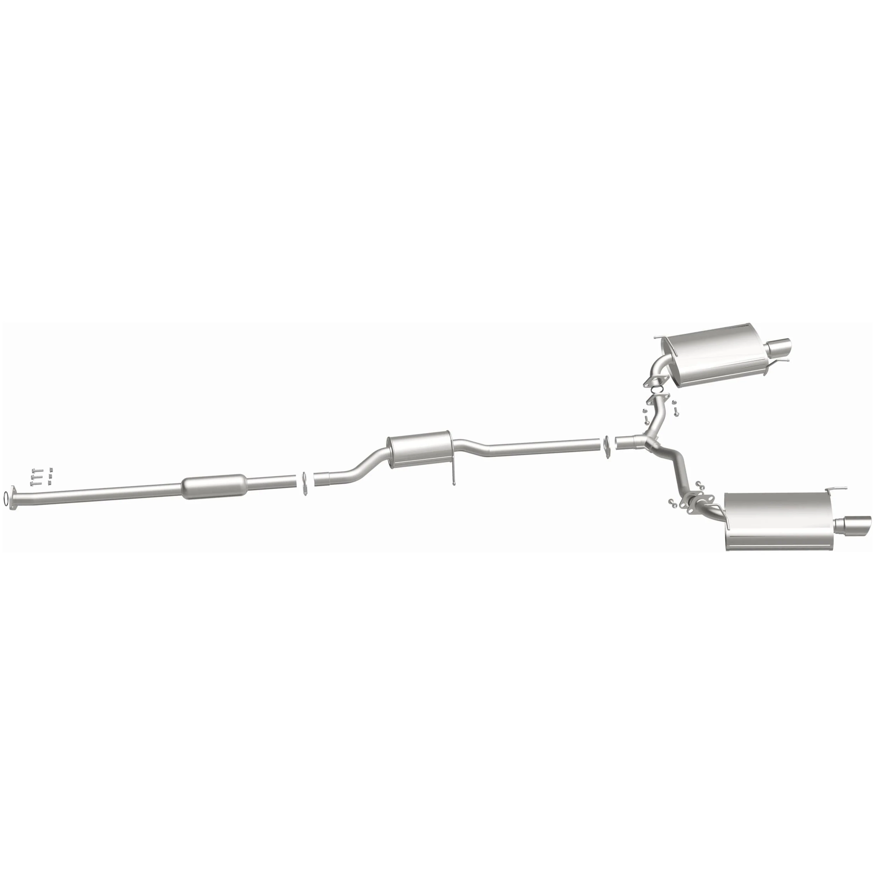BRExhaust 2001-2003 Acura CL 3.2L | 1999-2003 Acura TL 3.2L Direct-Fit Exhaust System Kit 106-0307 - Image 5