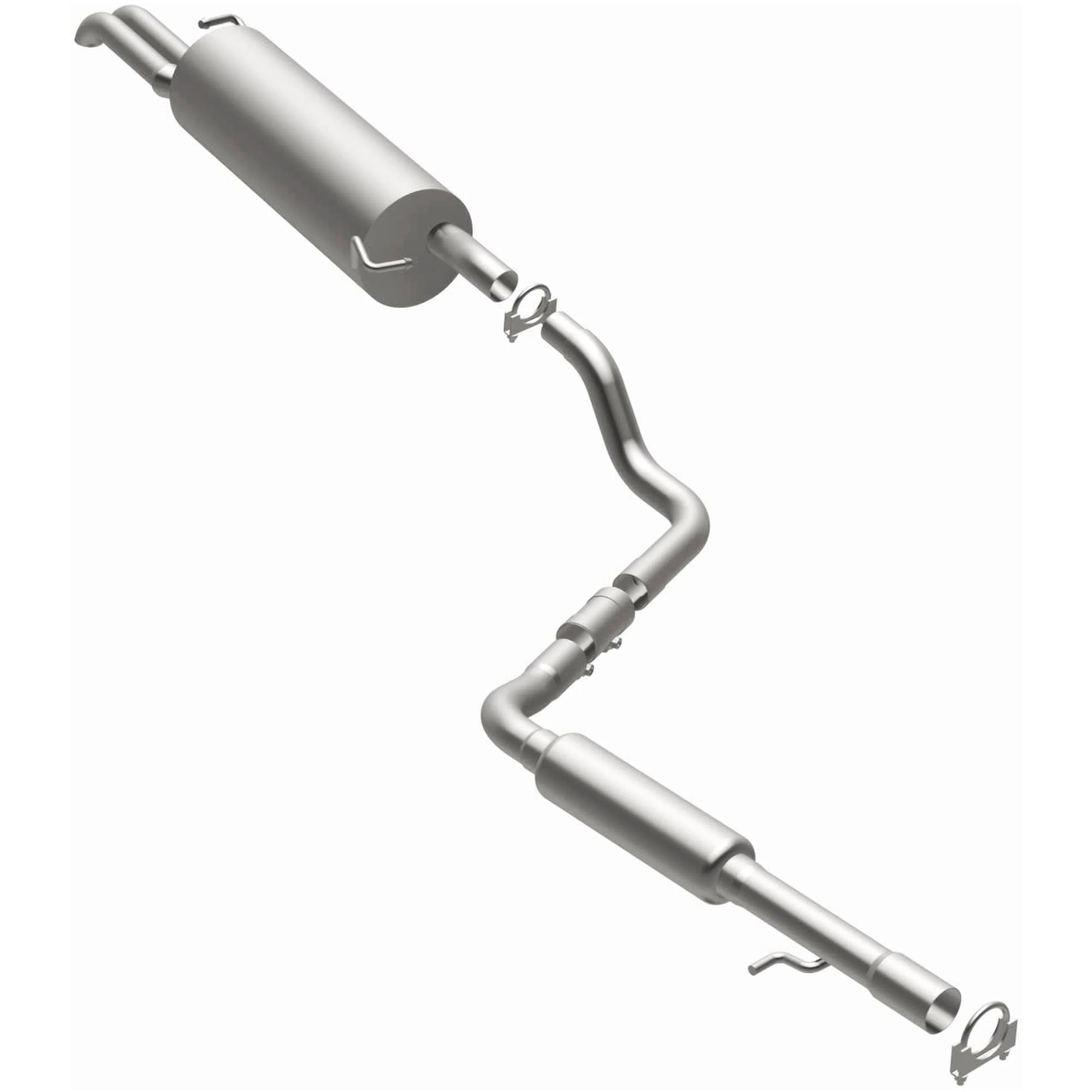 BRExhaust 1999-2004 Volkswagen Jetta 2.8L | 2000-2005 Volkswagen Jetta 1.8L Direct-Fit Exhaust System Kit 106-0311 - Image 2