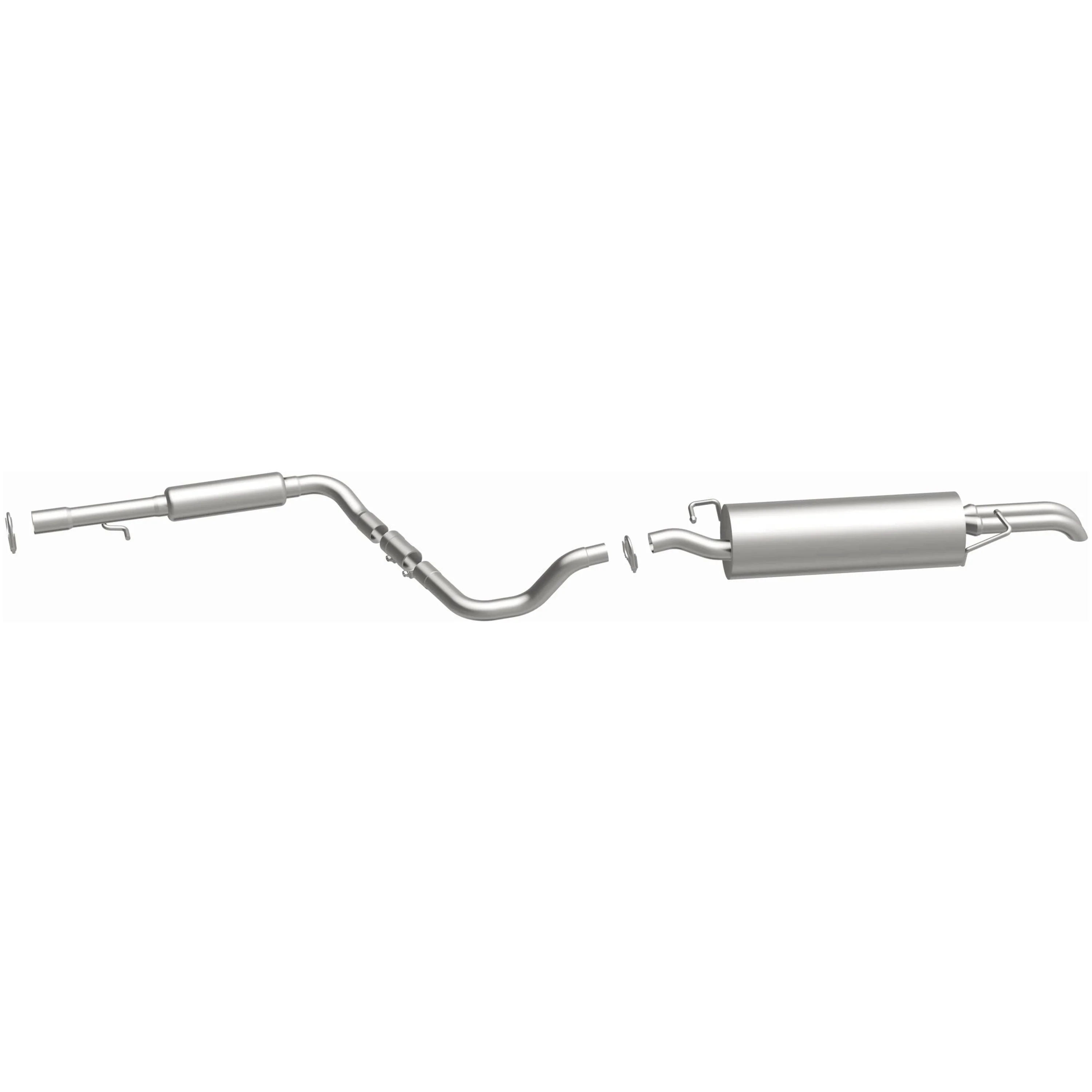 BRExhaust 1999-2004 Volkswagen Jetta 2.8L | 2000-2005 Volkswagen Jetta 1.8L Direct-Fit Exhaust System Kit 106-0311 - Image 5