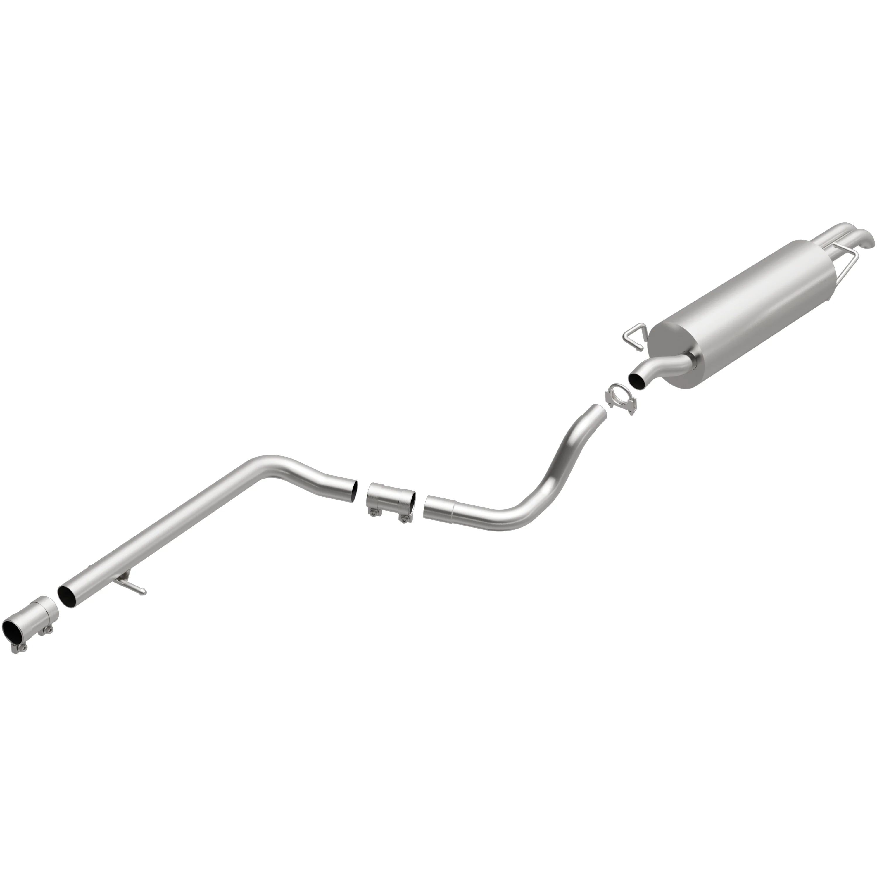 BRExhaust 1999-2005 Volkswagen Jetta 1.9L Direct-Fit Exhaust System Kit 106-0319 - Image 2