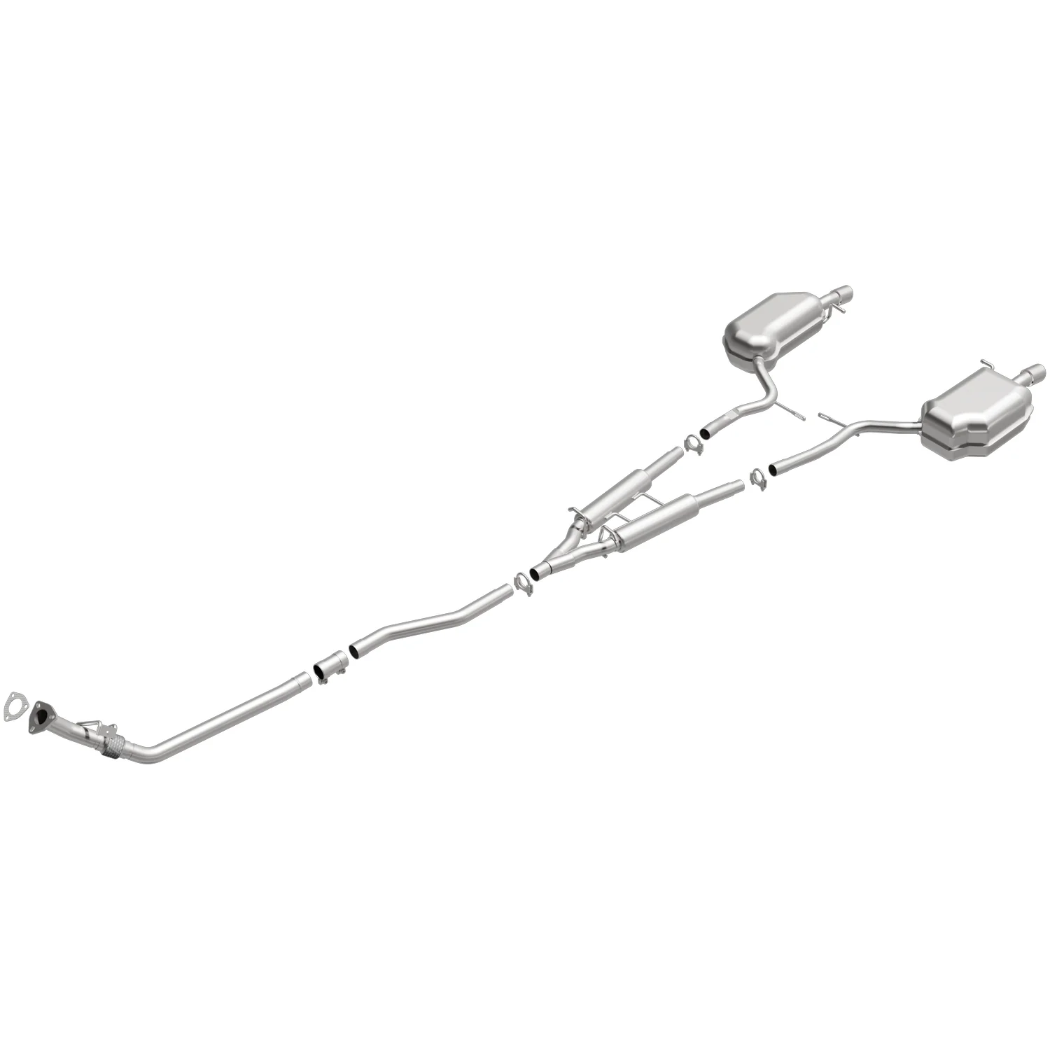 BRExhaust Direct-Fit Exhaust System Kit 106-0320 - Image 2