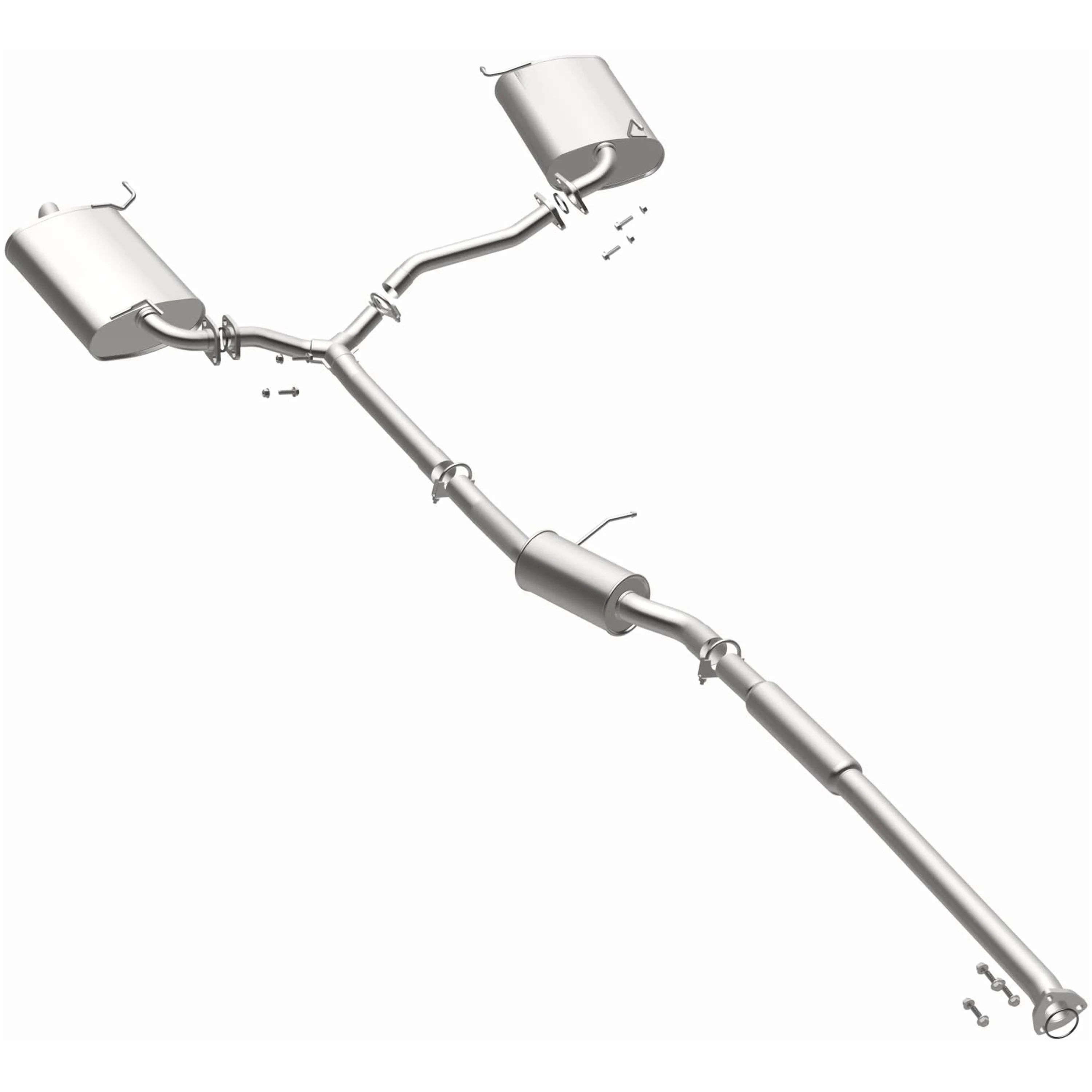 BRExhaust 1998-2002 Honda Accord 3.0L Direct-Fit Exhaust System Kit 106-0323 - Image 2