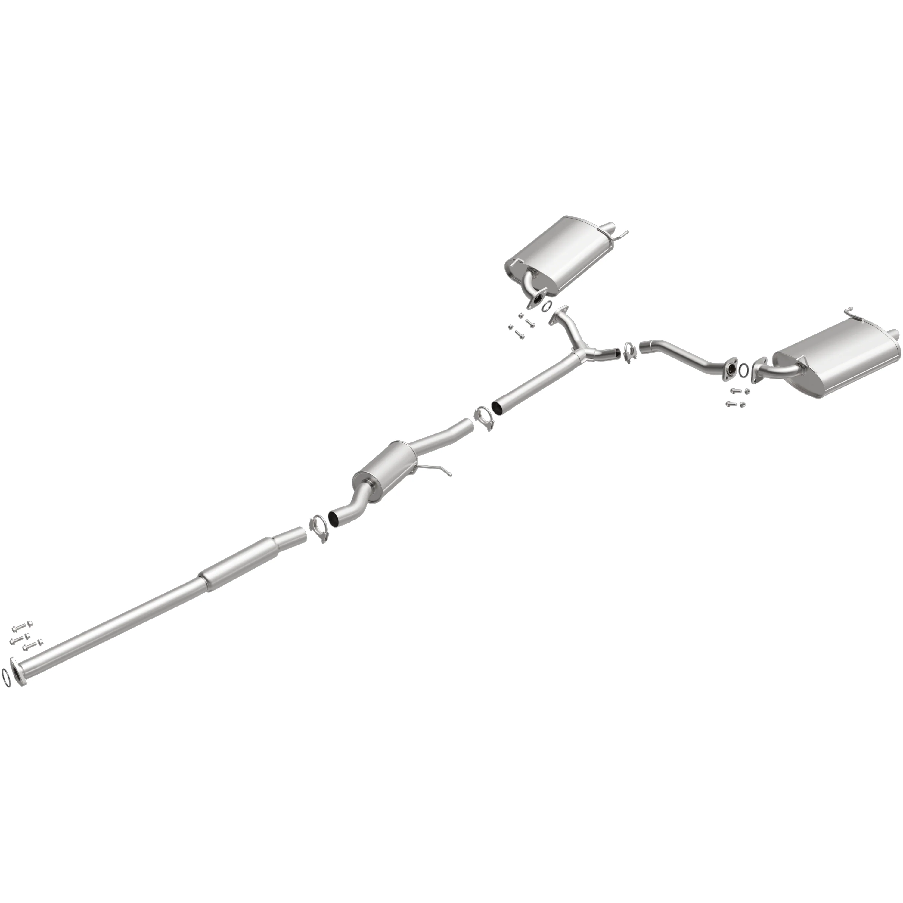 BRExhaust 1998-2002 Honda Accord 3.0L Direct-Fit Exhaust System Kit 106-0323 - Image 4