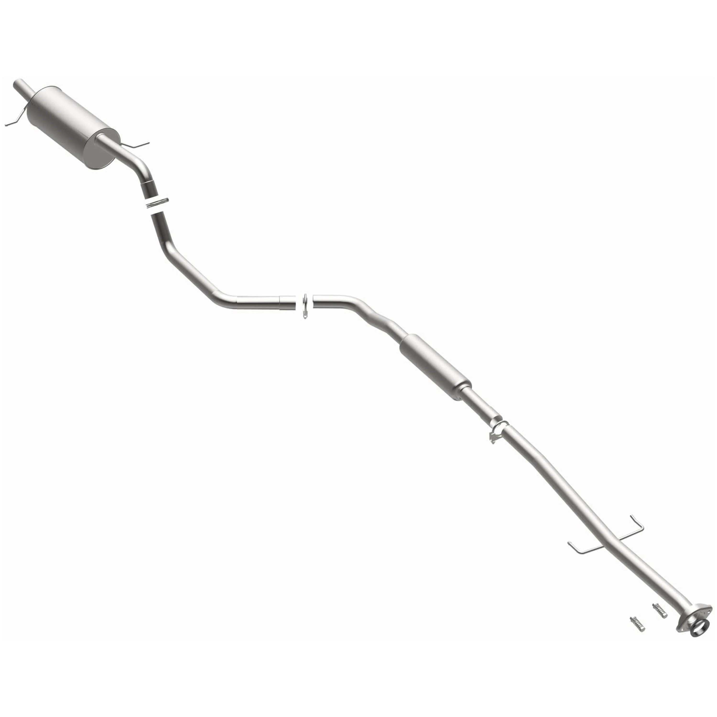 BRExhaust 1999-2000 Mazda Protege 1.8L | 1999-2003 Mazda Protege 1.6L Direct-Fit Exhaust System Kit 106-0325 - Image 2
