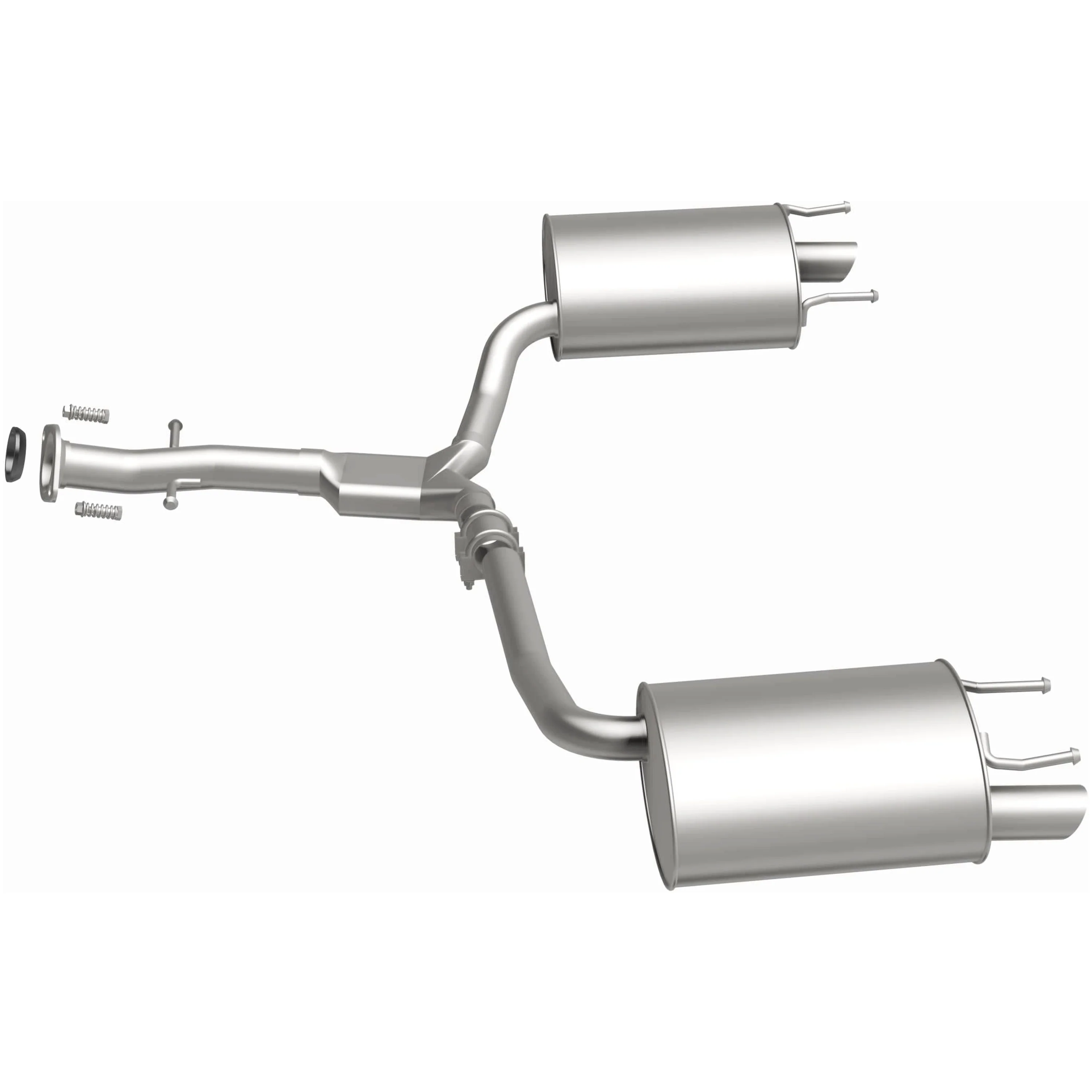BRExhaust 2006-2013 Lexus IS250 2.5L | 2006-2013 Lexus IS350 3.5L Direct-Fit Exhaust System Kit 106-0327 - Image 5