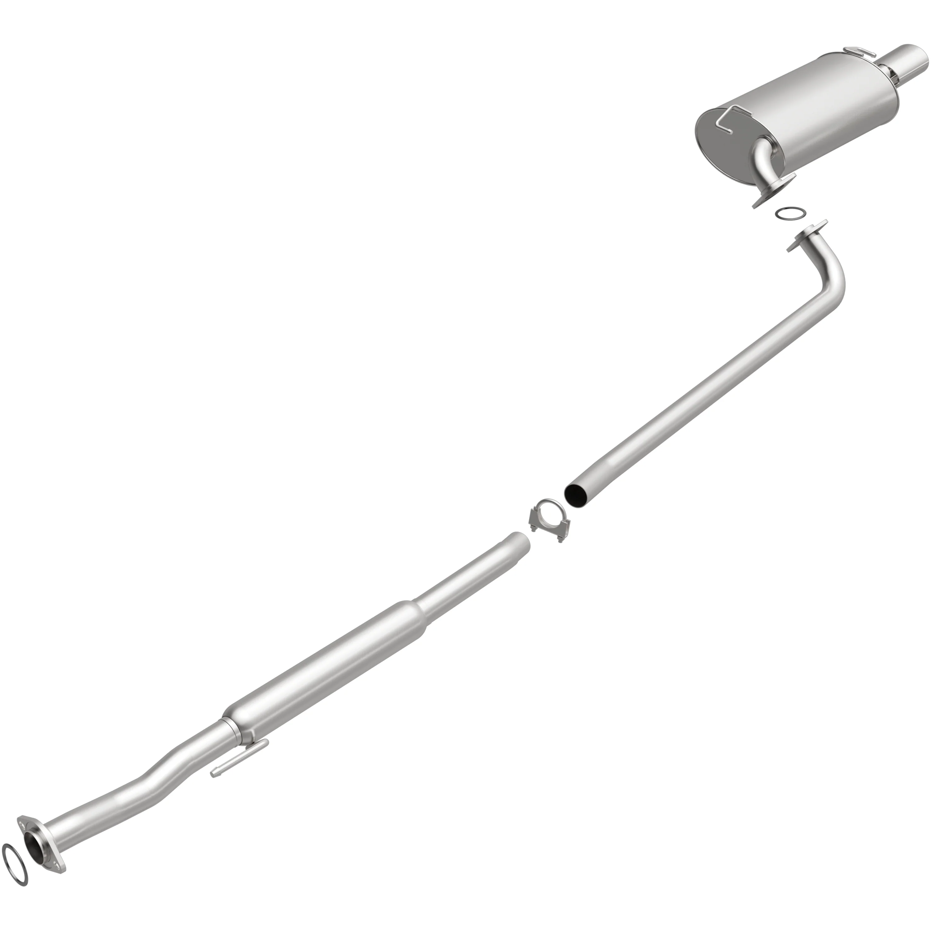 BRExhaust 1997-1999 Toyota Avalon 3.0L Direct-Fit Exhaust System Kit 106-0329 - Image 2