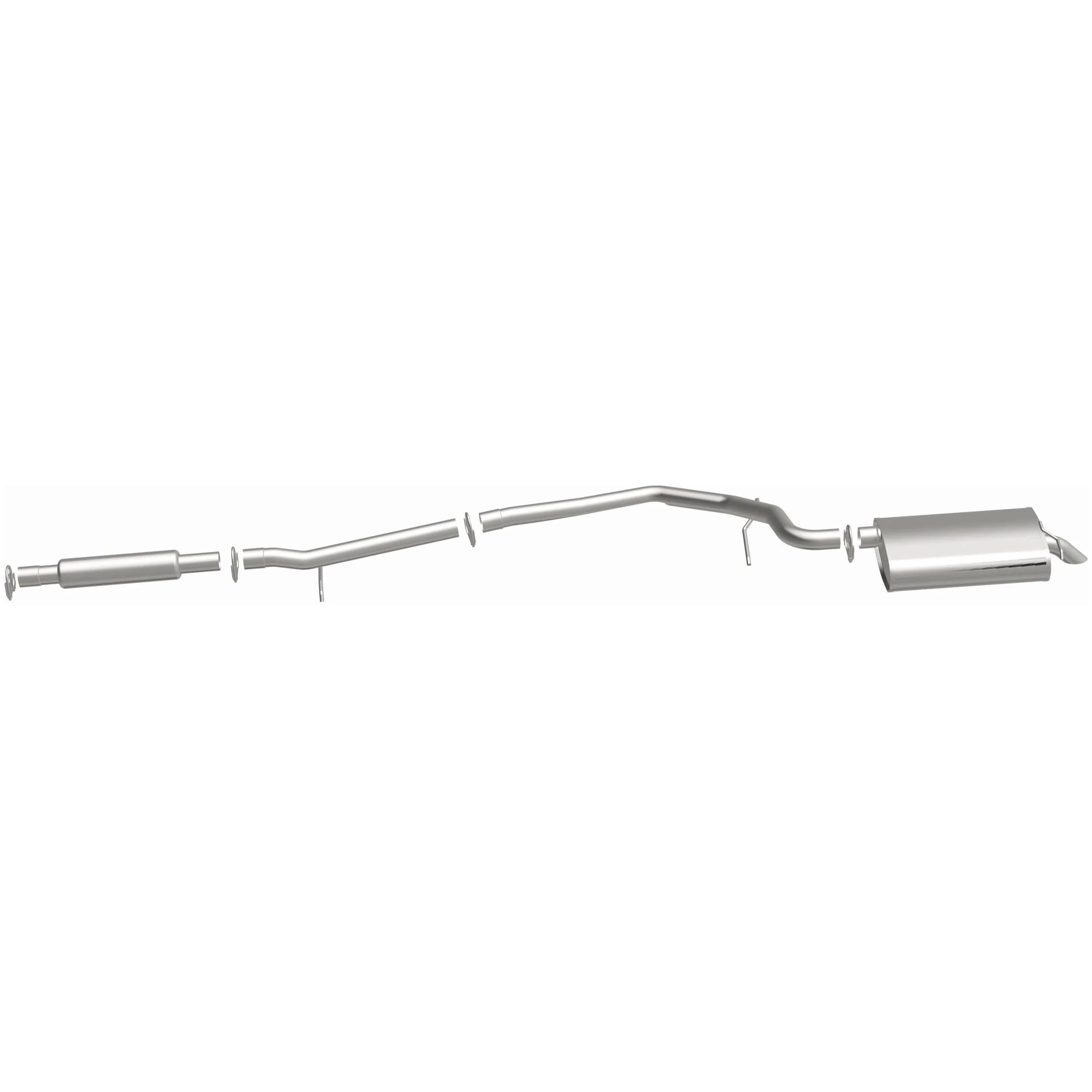 BRExhaust 2005-2007 Ford Five Hundred 3.0L | 2005-2007 Mercury Montego 3.0L Direct-Fit Exhaust System Kit 106-0330 - Image 5