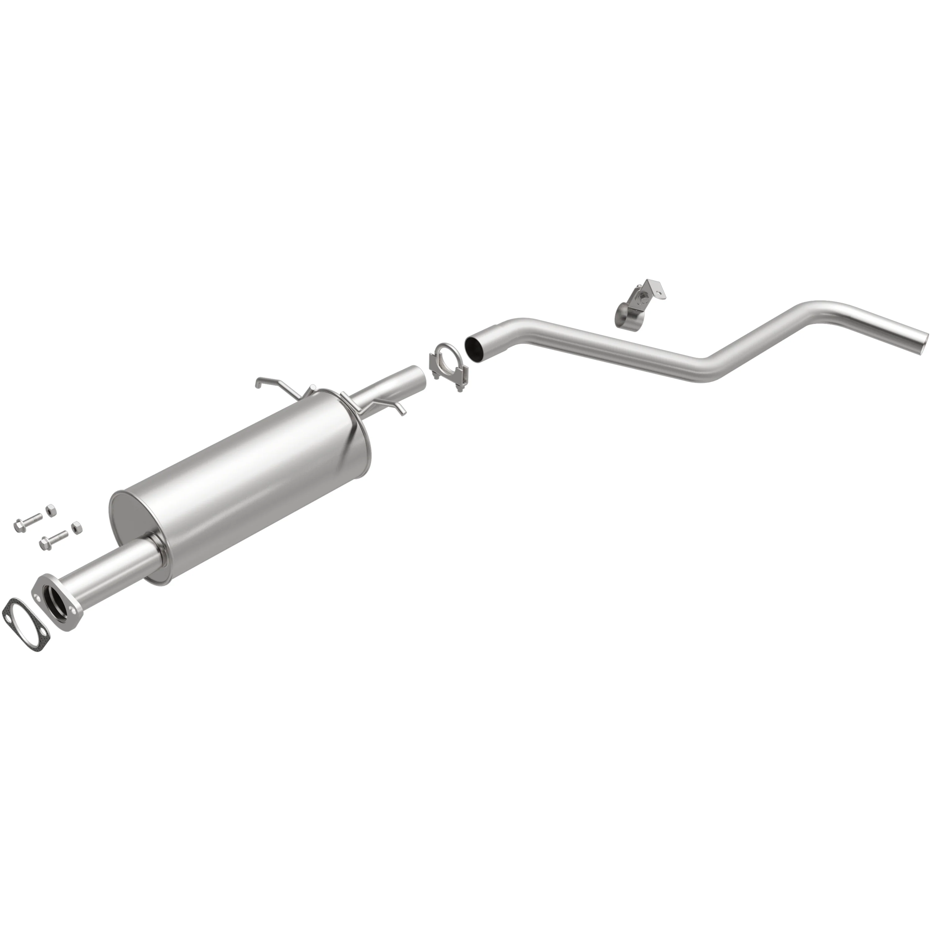 BRExhaust 1995-1996 Nissan Pickup 2.4L | 1990-1994 Nissan D21 2.4L Direct-Fit Exhaust System Kit 106-0340 - Image 4
