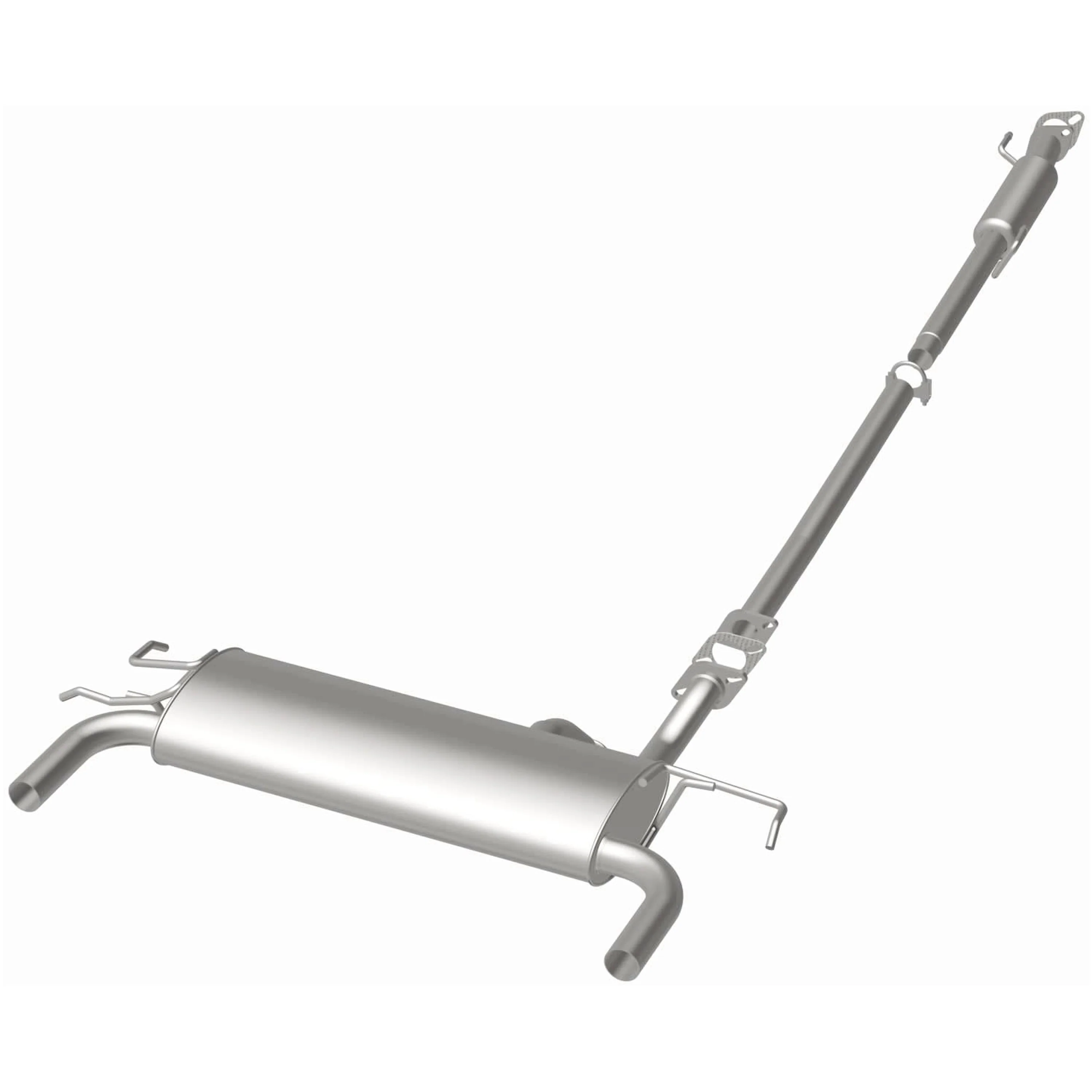 BRExhaust 2005-2008 Kia Sportage 2.7L | 2005-2008 Hyundai Tucson 2.7L Direct-Fit Exhaust System Kit 106-0343 - Image 3