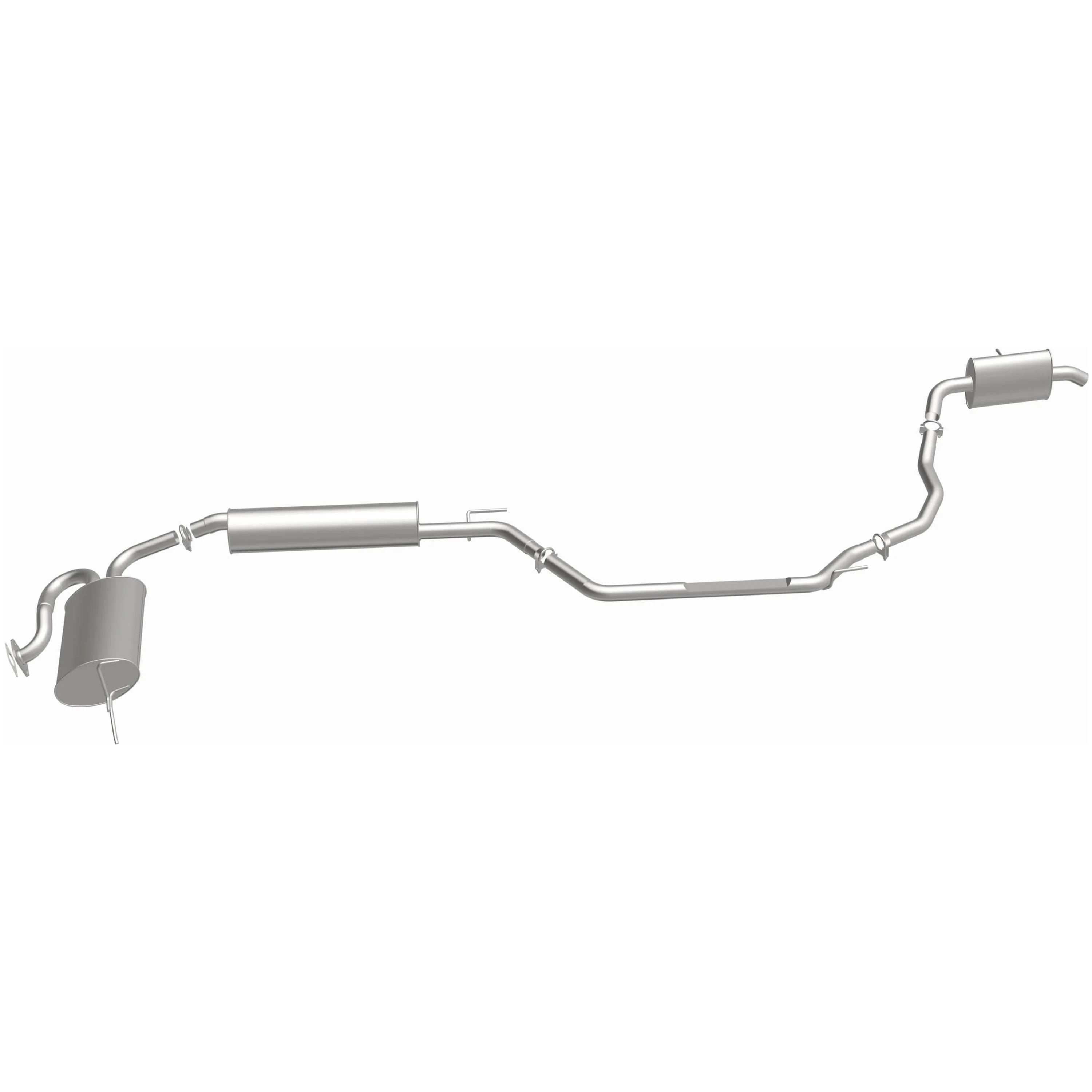 BRExhaust 2004-2009 Nissan Quest 3.5L Direct-Fit Exhaust System Kit 106-0348 - Image 5
