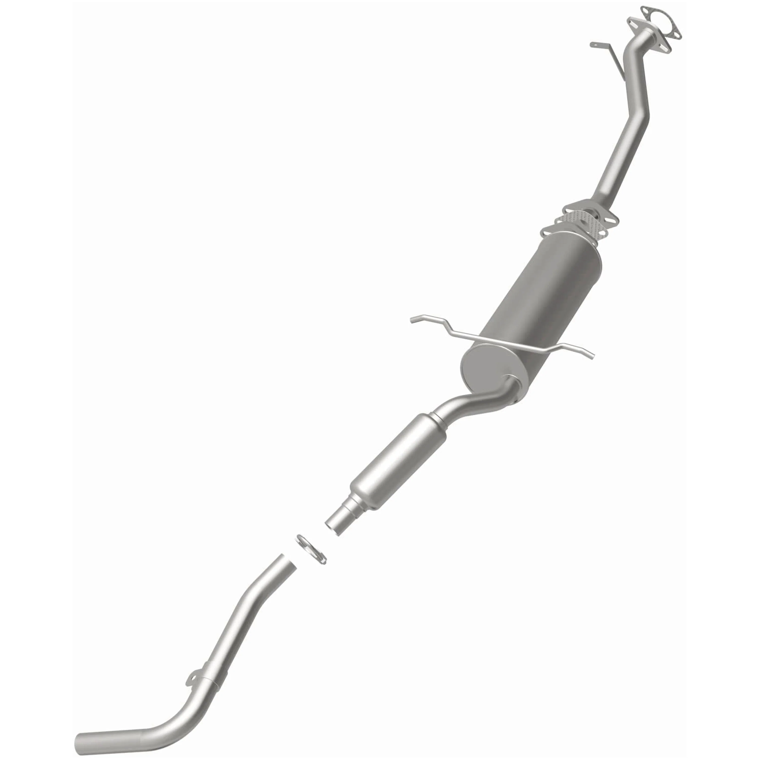 BRExhaust 1995 Nissan Pickup 2.4L | 1990-1994 Nissan D21 2.4L Direct-Fit Exhaust System Kit 106-0349 - Image 3