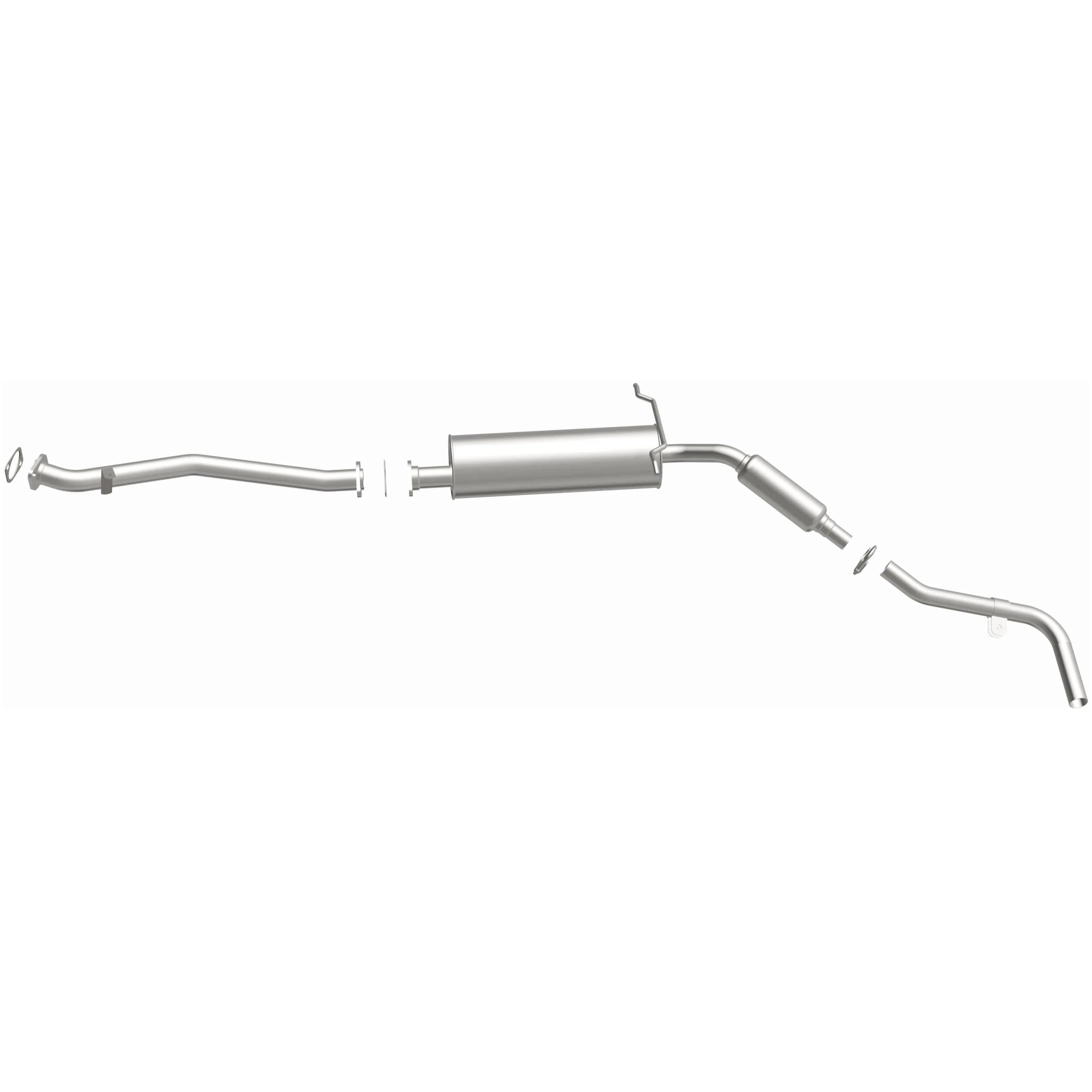 BRExhaust 1995 Nissan Pickup 2.4L | 1990-1994 Nissan D21 2.4L Direct-Fit Exhaust System Kit 106-0349 - Image 5