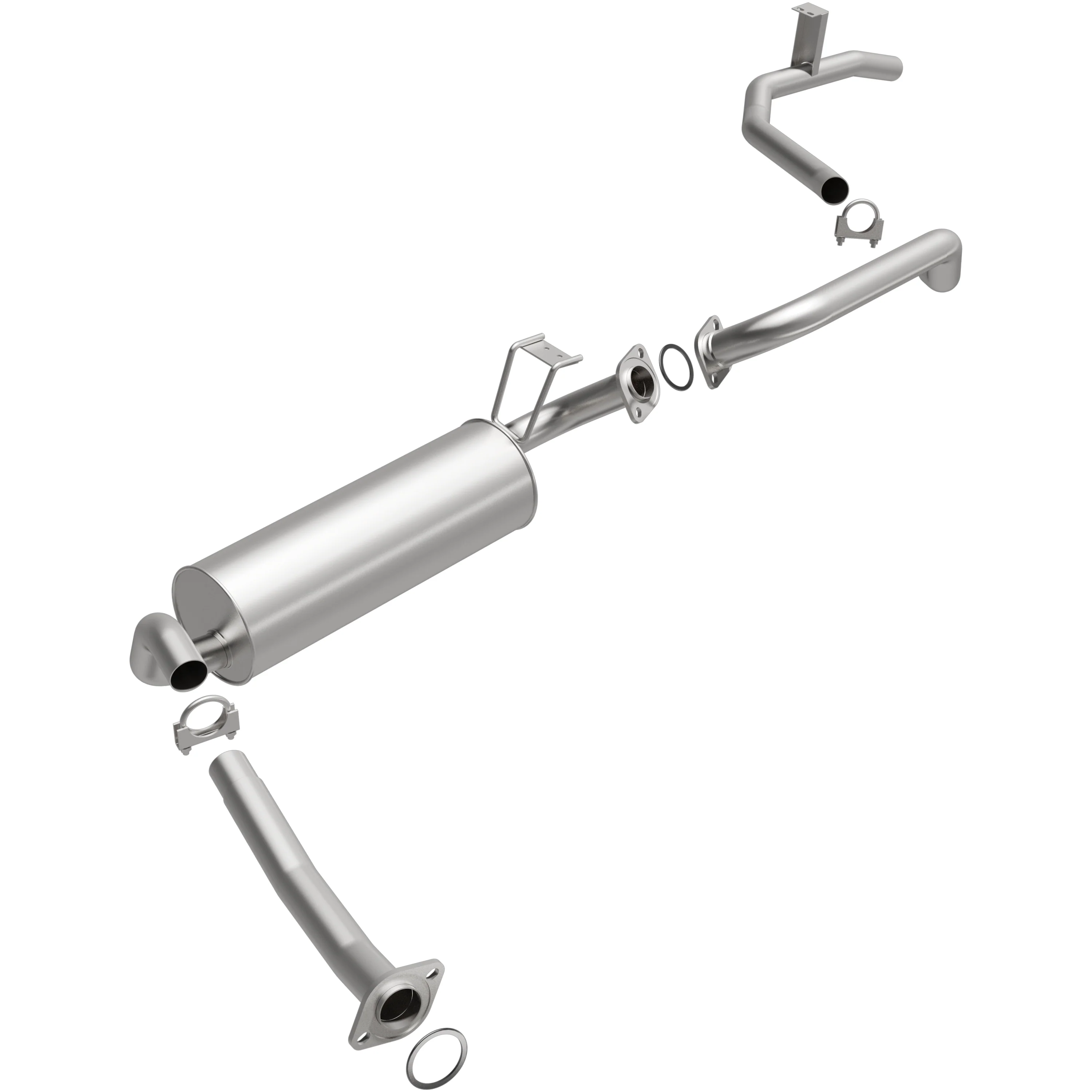 BRExhaust 1991-1992 Toyota Land Cruiser 4.0L Direct-Fit Exhaust System Kit 106-0360 - Image 4