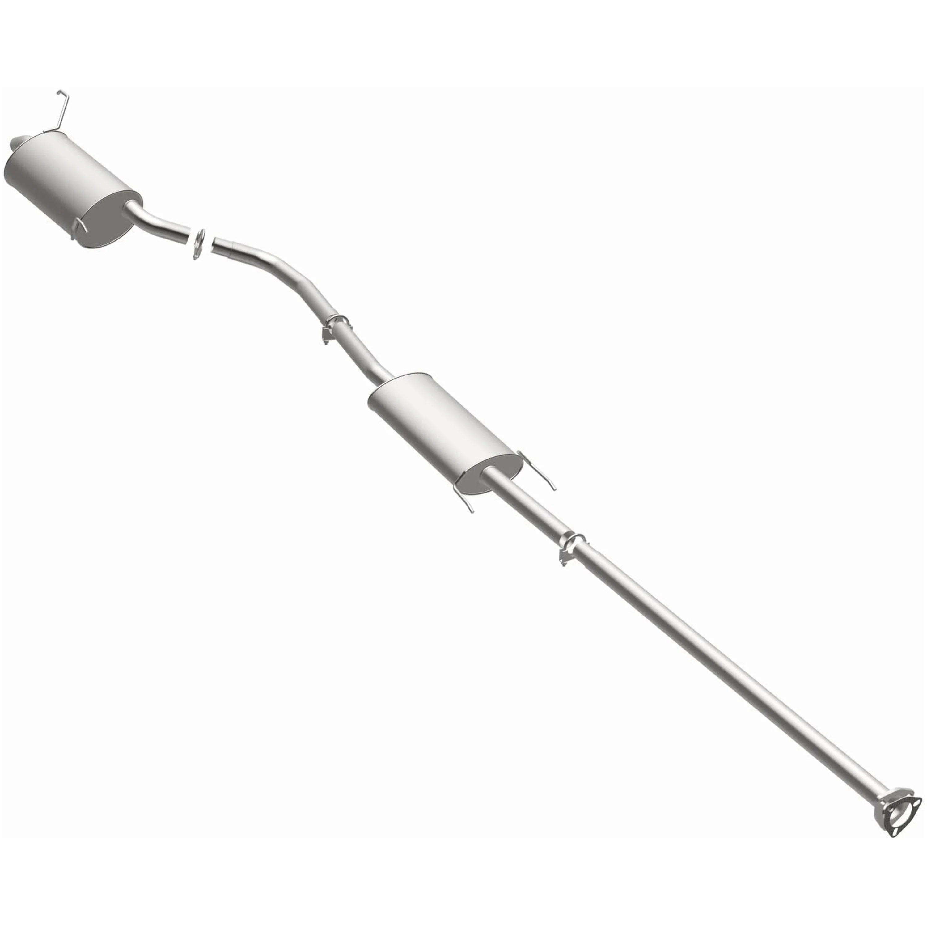 BRExhaust 2006-2008 Honda Ridgeline 3.5L Direct-Fit Exhaust System Kit 106-0361 - Image 2