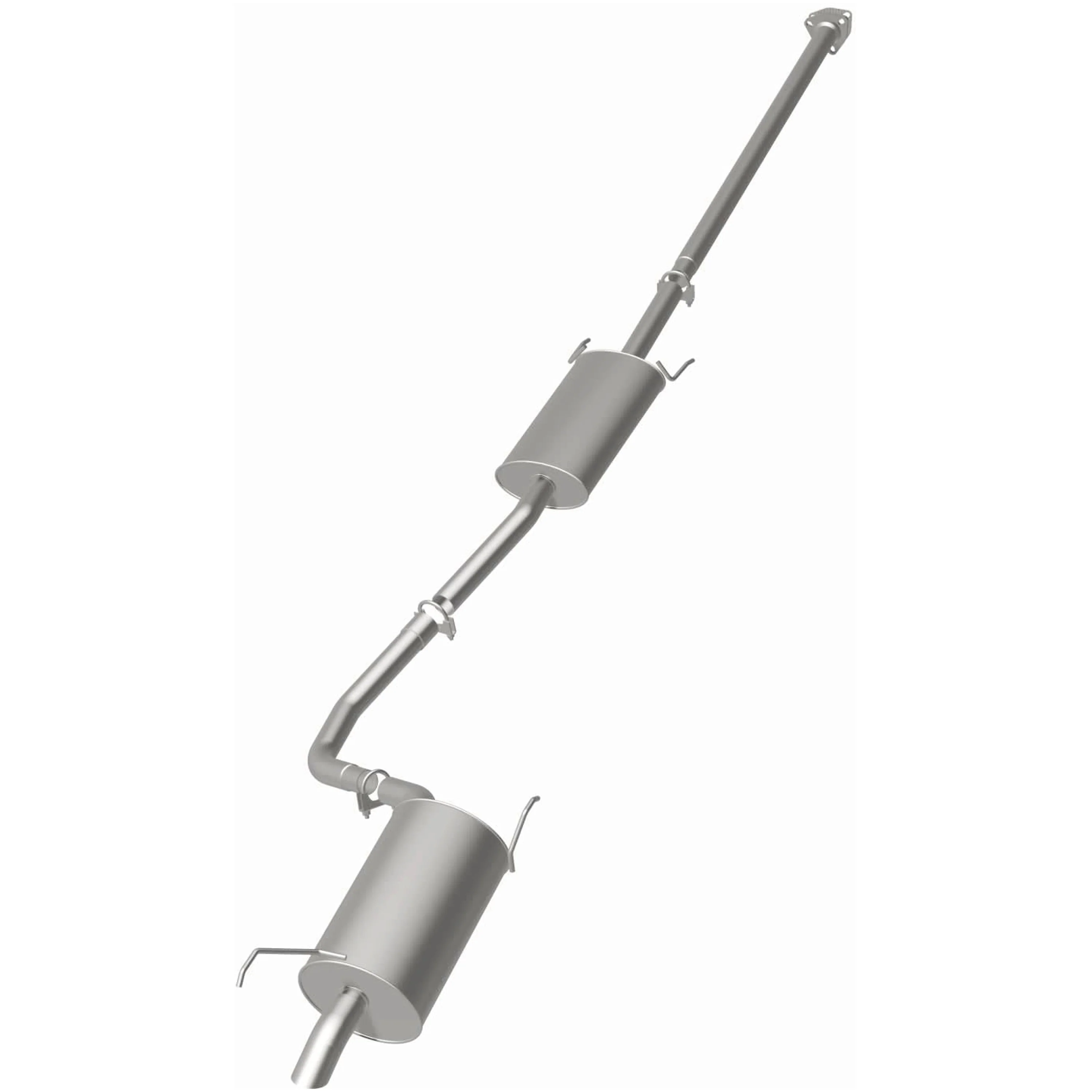 BRExhaust 2006-2008 Honda Ridgeline 3.5L Direct-Fit Exhaust System Kit 106-0361 - Image 3