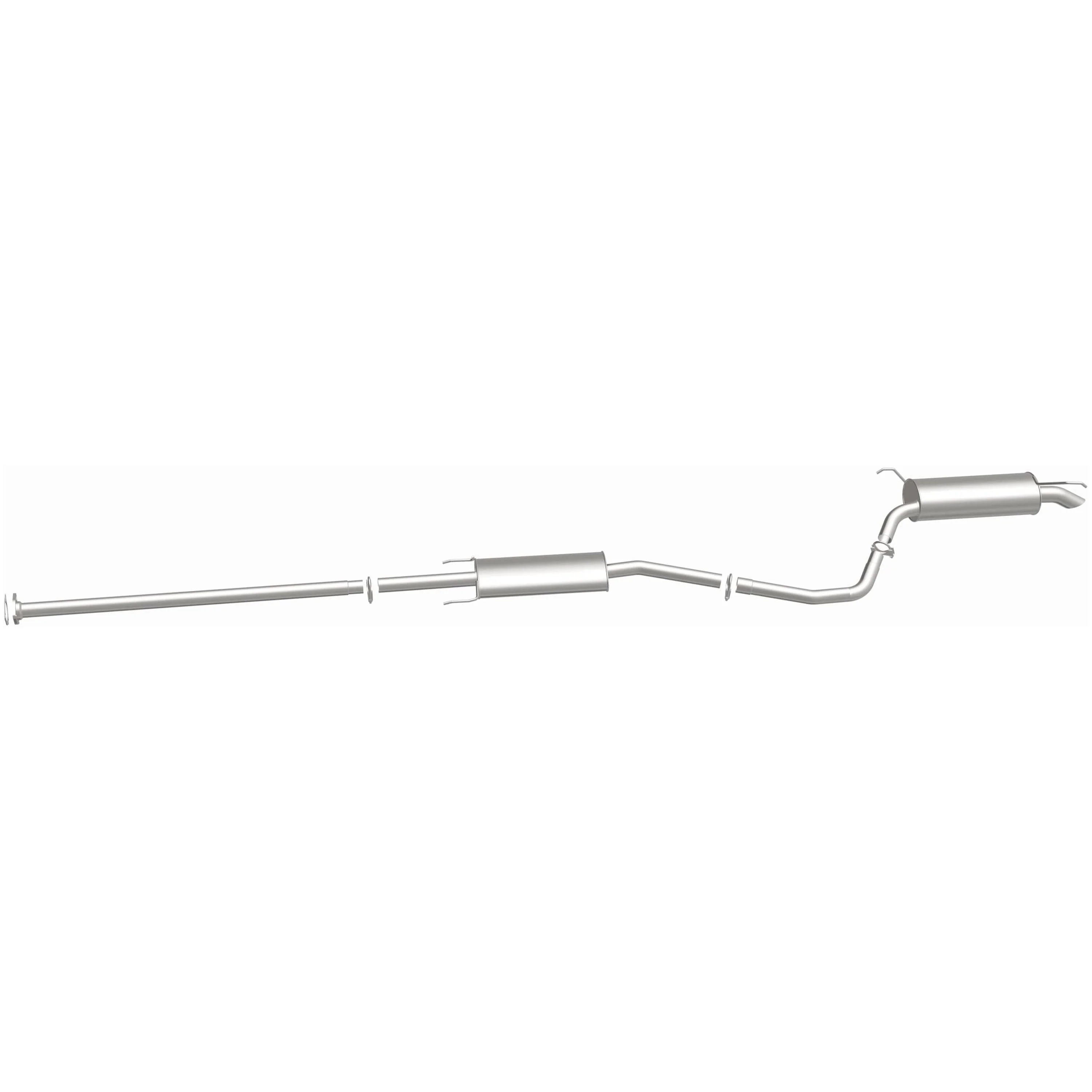 BRExhaust 2006-2008 Honda Ridgeline 3.5L Direct-Fit Exhaust System Kit 106-0361 - Image 5