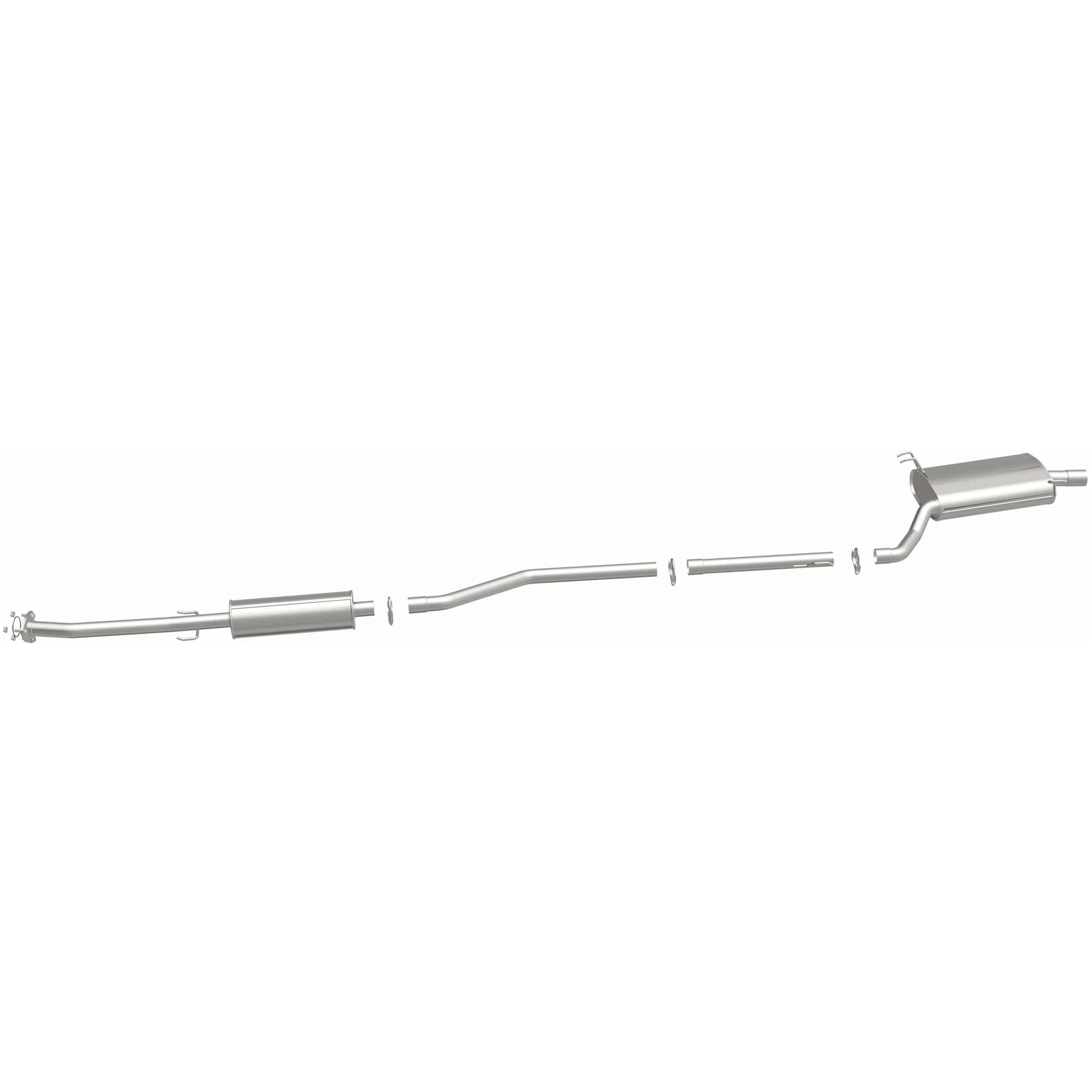 BRExhaust 2008-2012 Honda Accord 2.4L Direct-Fit Exhaust System Kit 106-0362 - Image 5