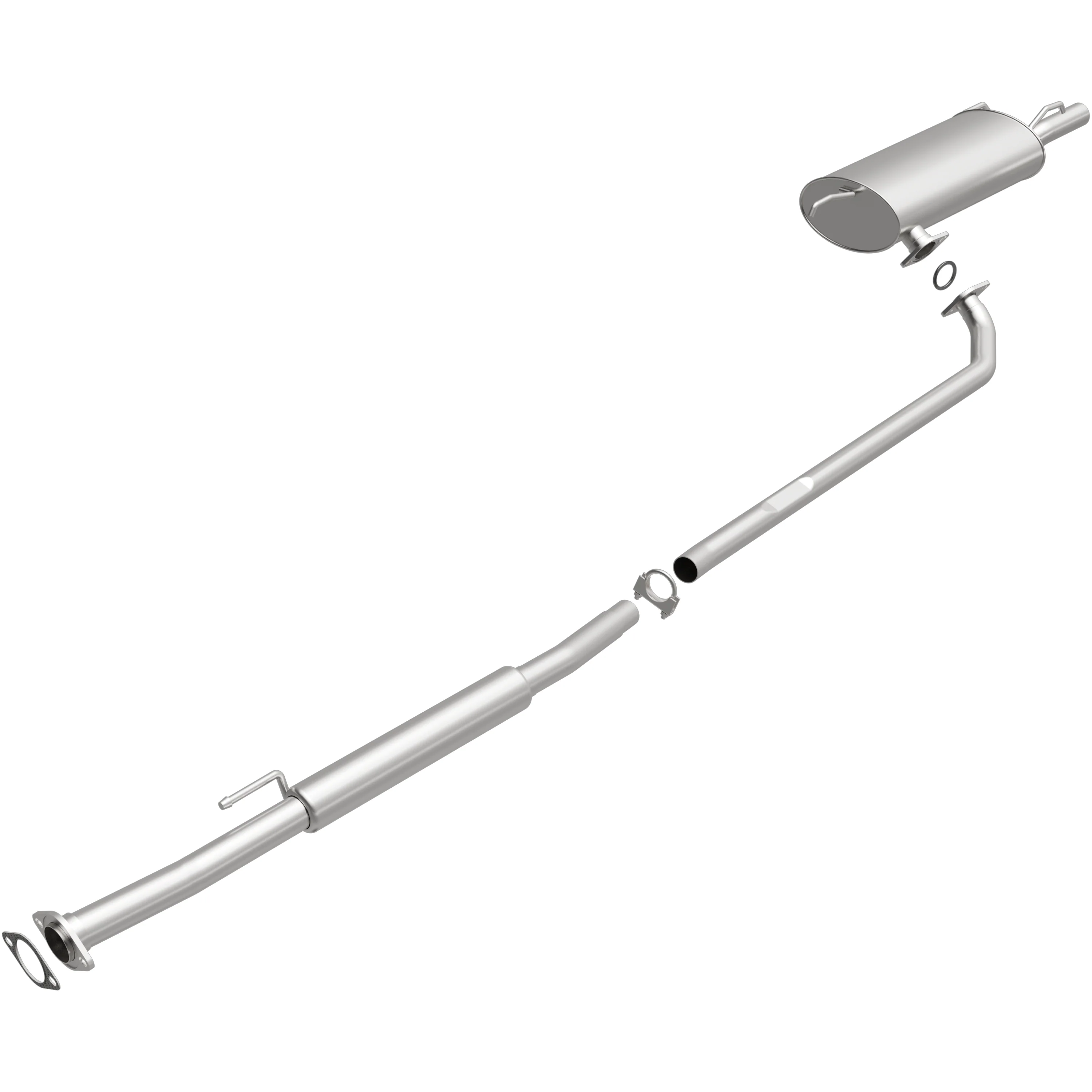 BRExhaust 1992-1993 Toyota Camry 2.2L Direct-Fit Exhaust System Kit 106-0365 - Image 4