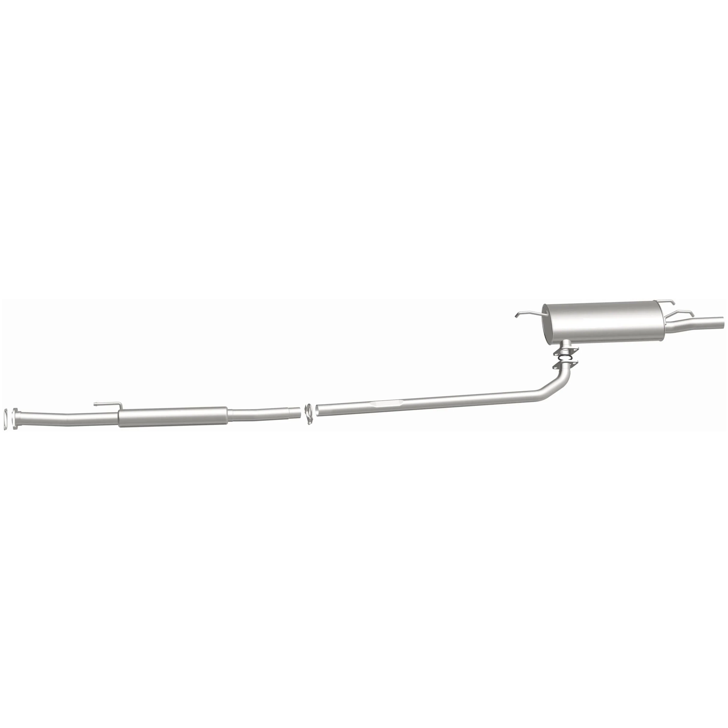 BRExhaust 1992-1993 Toyota Camry 2.2L Direct-Fit Exhaust System Kit 106-0365 - Image 5