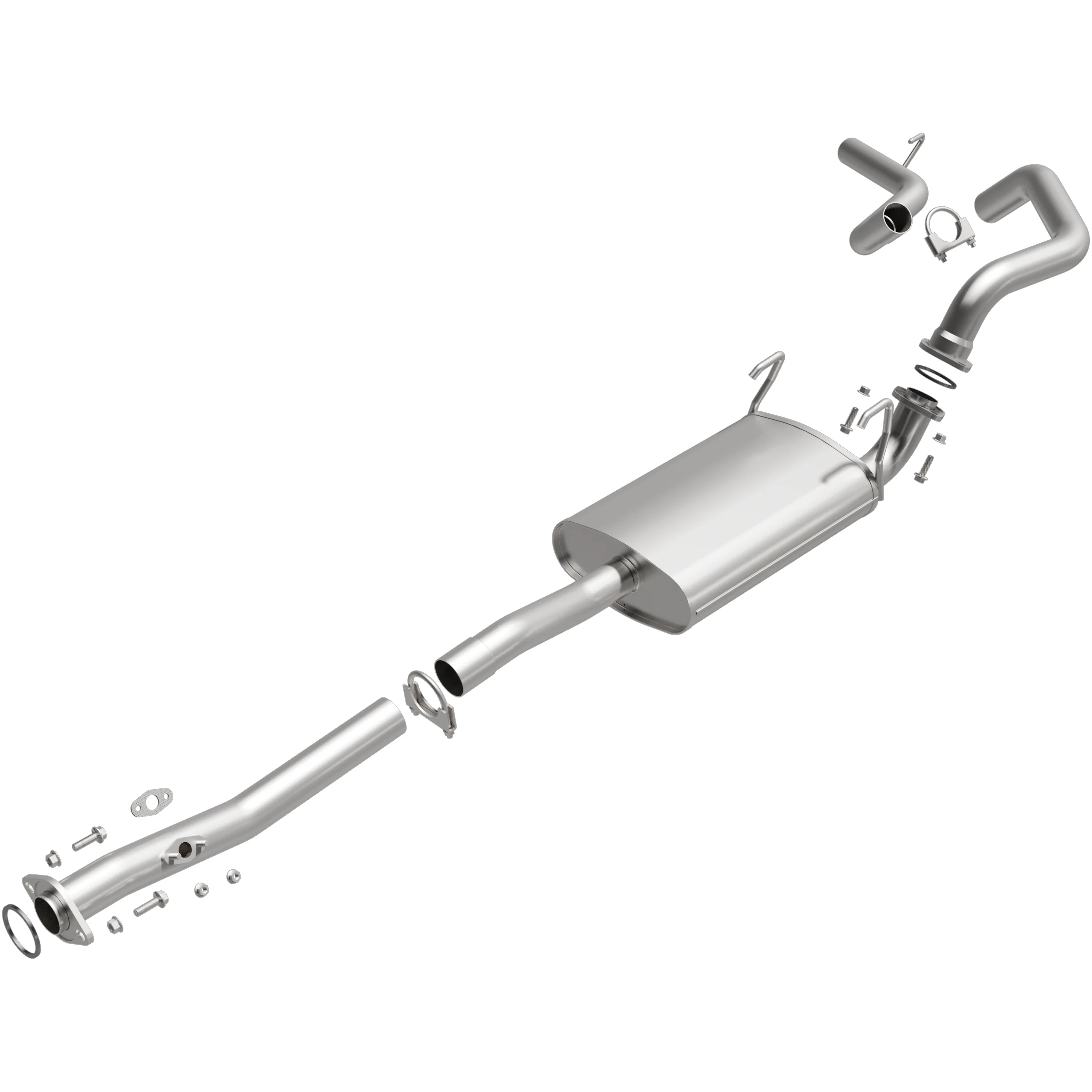 BRExhaust 1996-2000 Toyota 4Runner 2.7L Direct-Fit Exhaust System Kit 106-0376 - Image 2