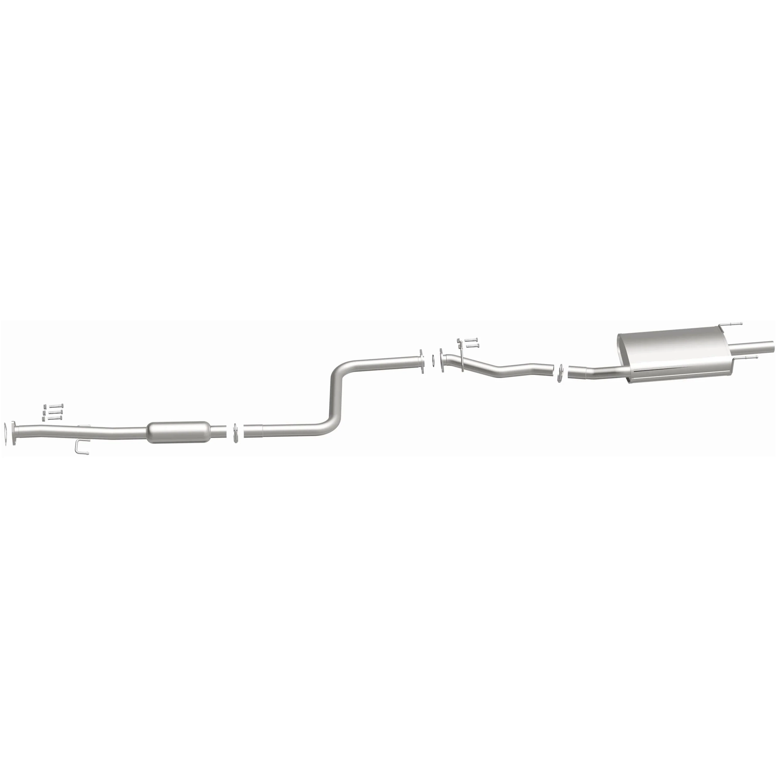 BRExhaust 1992-1993 Honda Accord 2.2L Direct-Fit Exhaust System Kit 106-0377 - Image 5