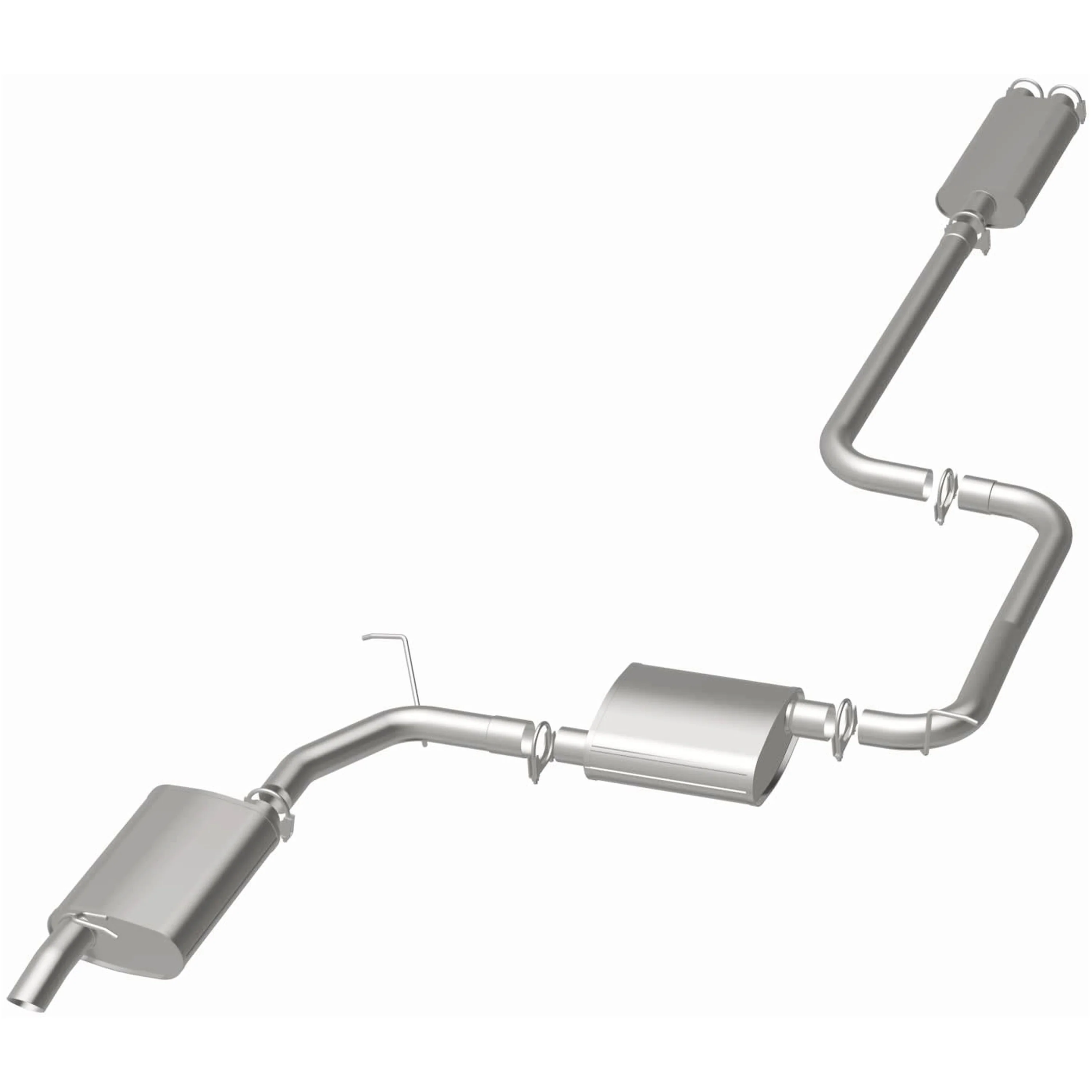 BRExhaust 1999-2004 Chrysler 300M Base 3.5L Direct-Fit Exhaust System Kit 106-0384 - Image 3