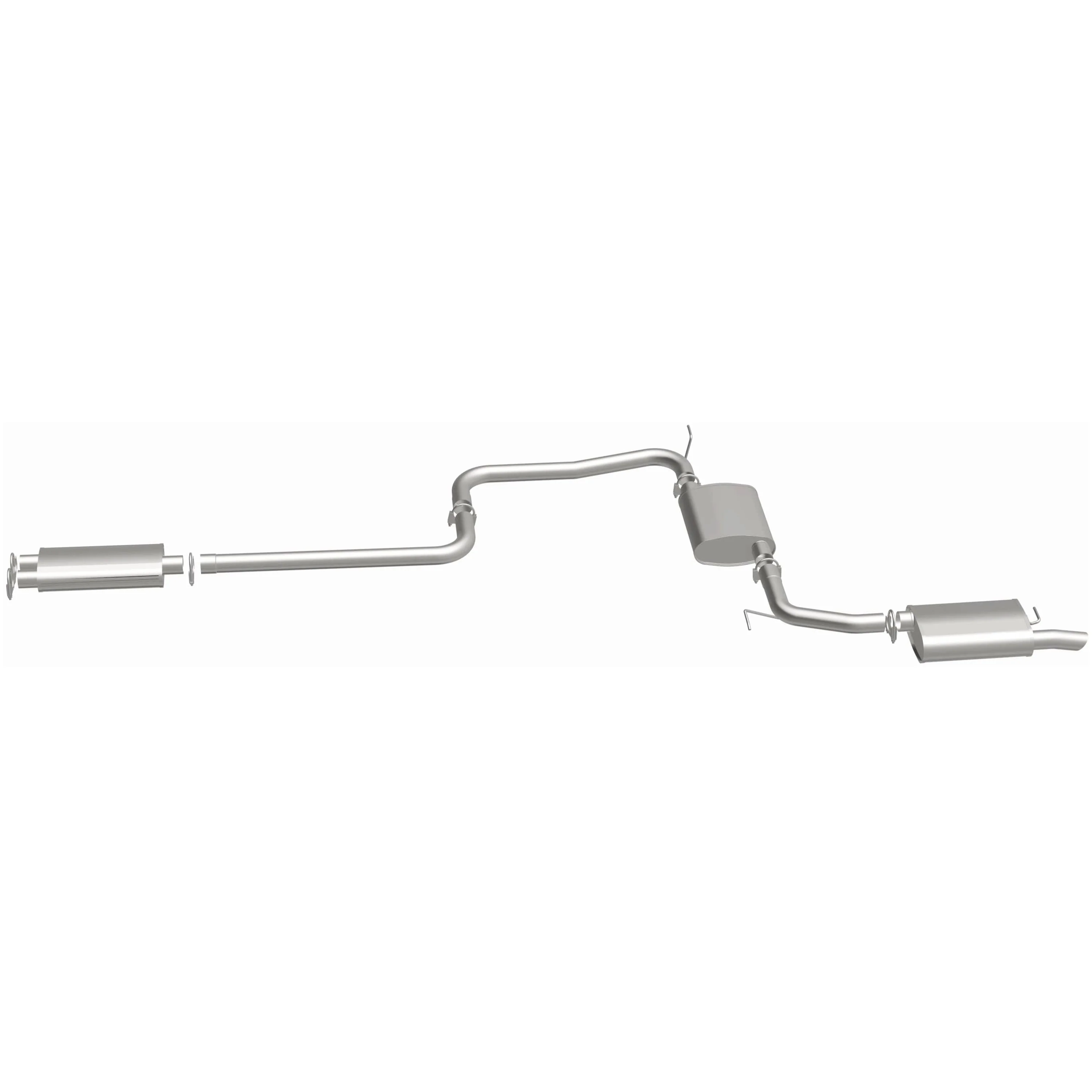 BRExhaust 1999-2004 Chrysler 300M Base 3.5L Direct-Fit Exhaust System Kit 106-0384 - Image 5