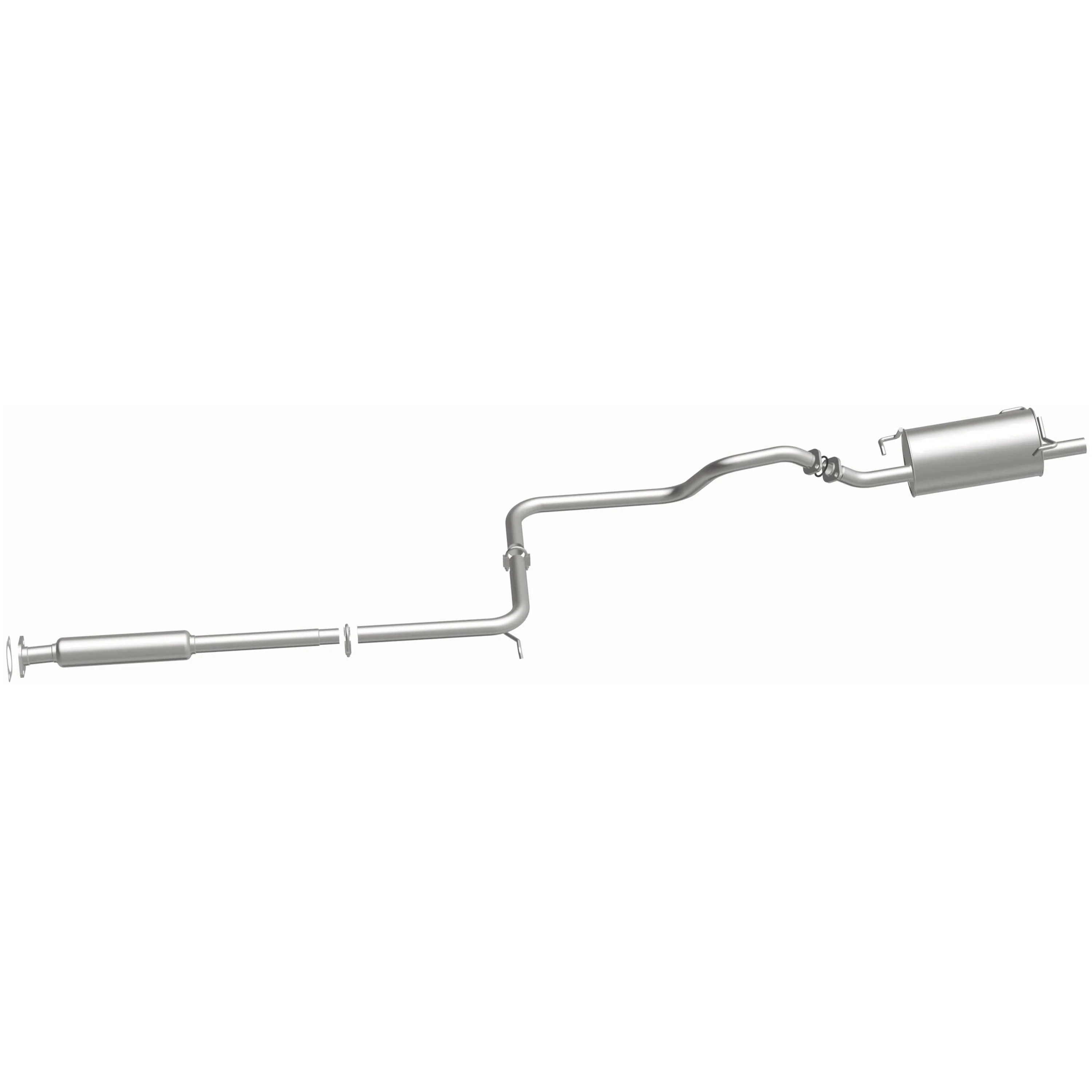BRExhaust 1995-1998 Nissan 200SX 1.6L | 1995-1999 Nissan Sentra 1.6L Direct-Fit Exhaust System Kit 106-0385 - Image 5