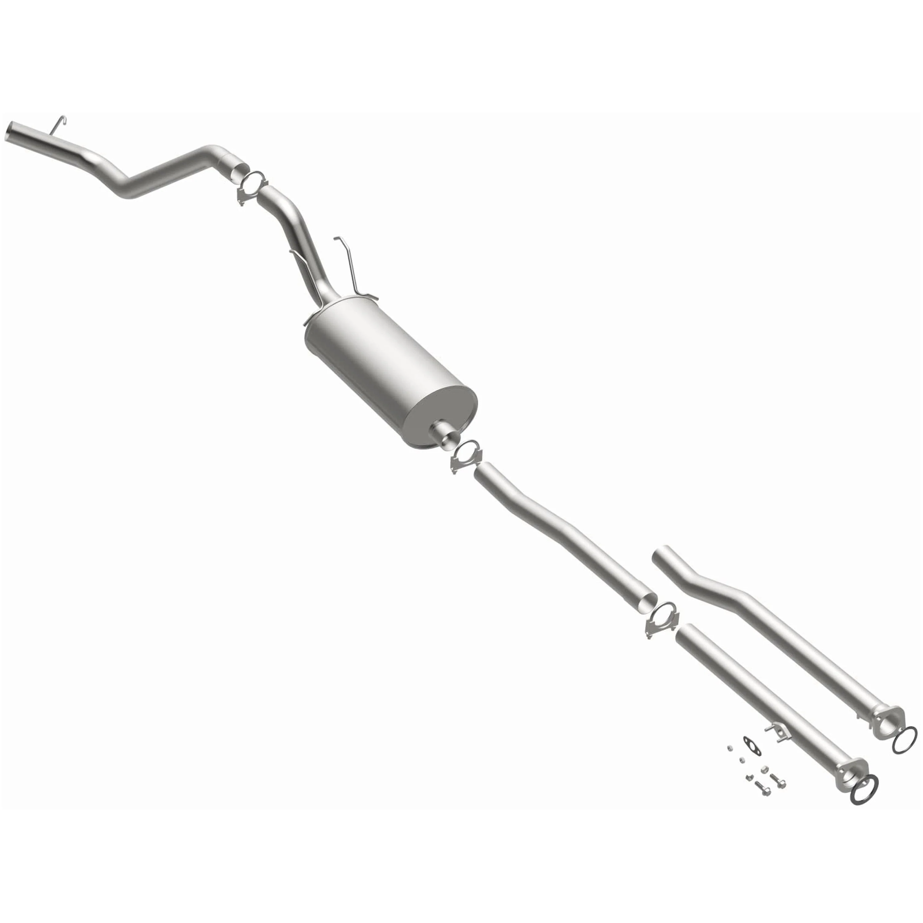 BRExhaust 1995-2004 Toyota Tacoma Pre Runner 3.4L Direct-Fit Exhaust System Kit 106-0389 - Image 2