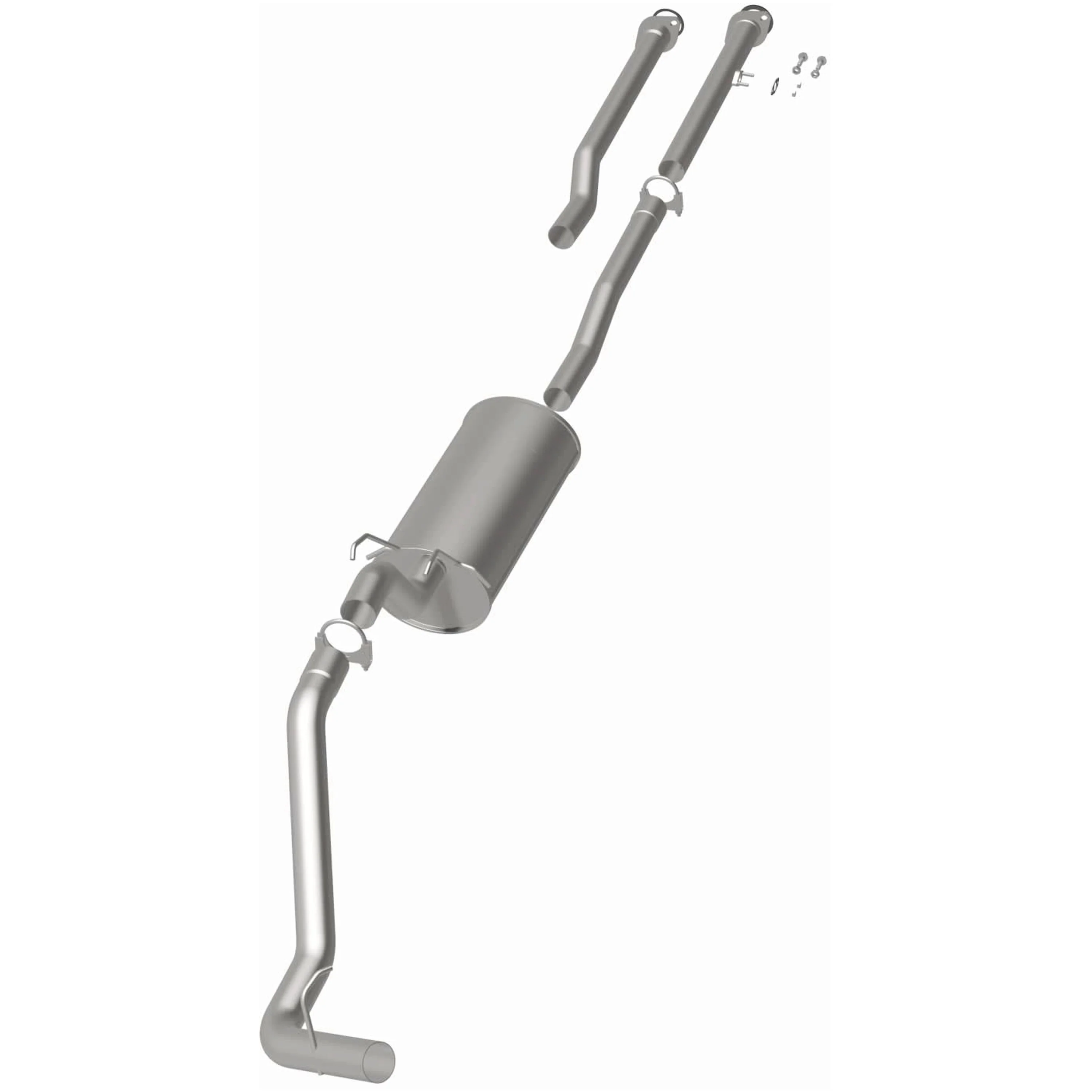 BRExhaust 1995-2004 Toyota Tacoma Pre Runner 3.4L Direct-Fit Exhaust System Kit 106-0389 - Image 3