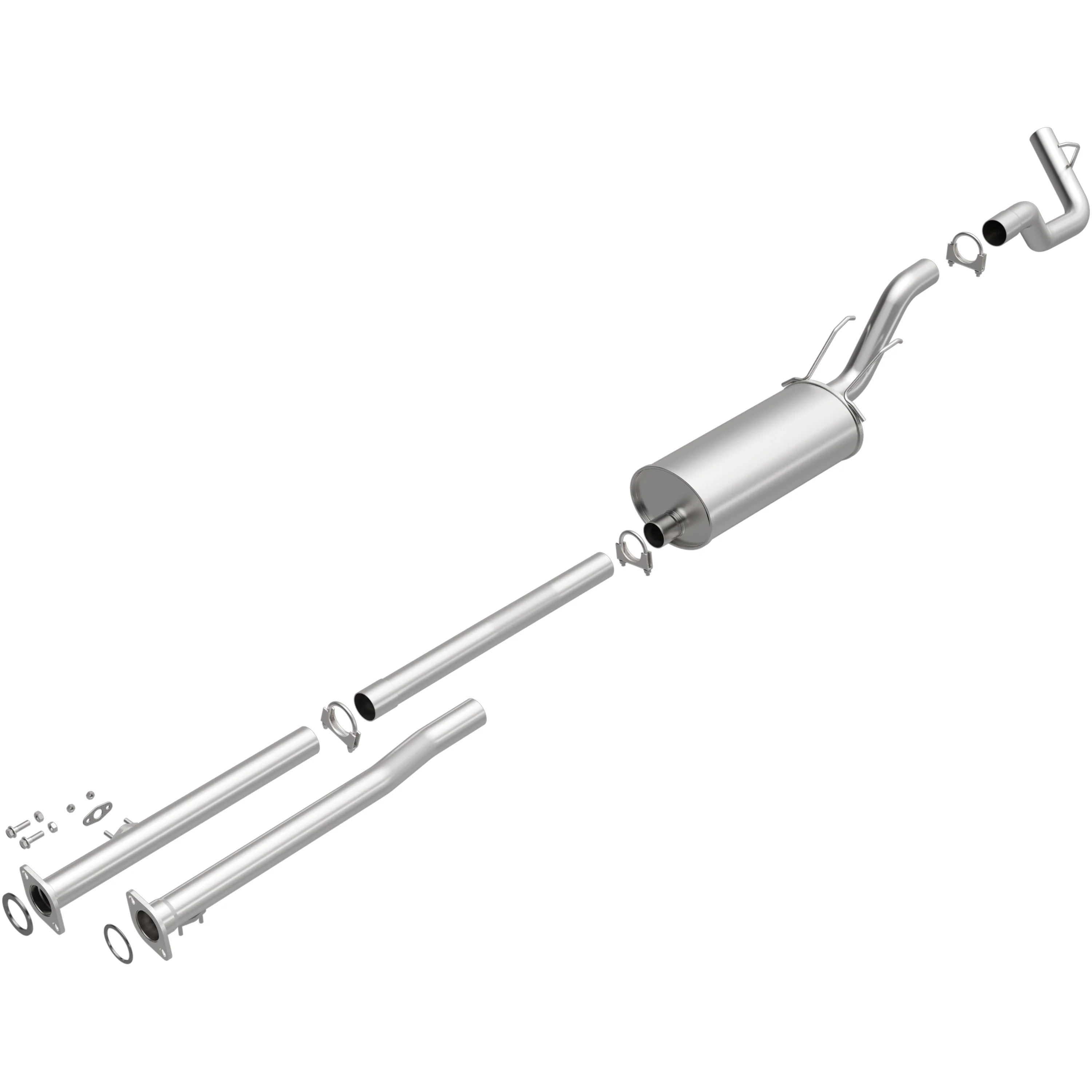 BRExhaust 1995-2004 Toyota Tacoma Pre Runner 3.4L Direct-Fit Exhaust System Kit 106-0389 - Image 4