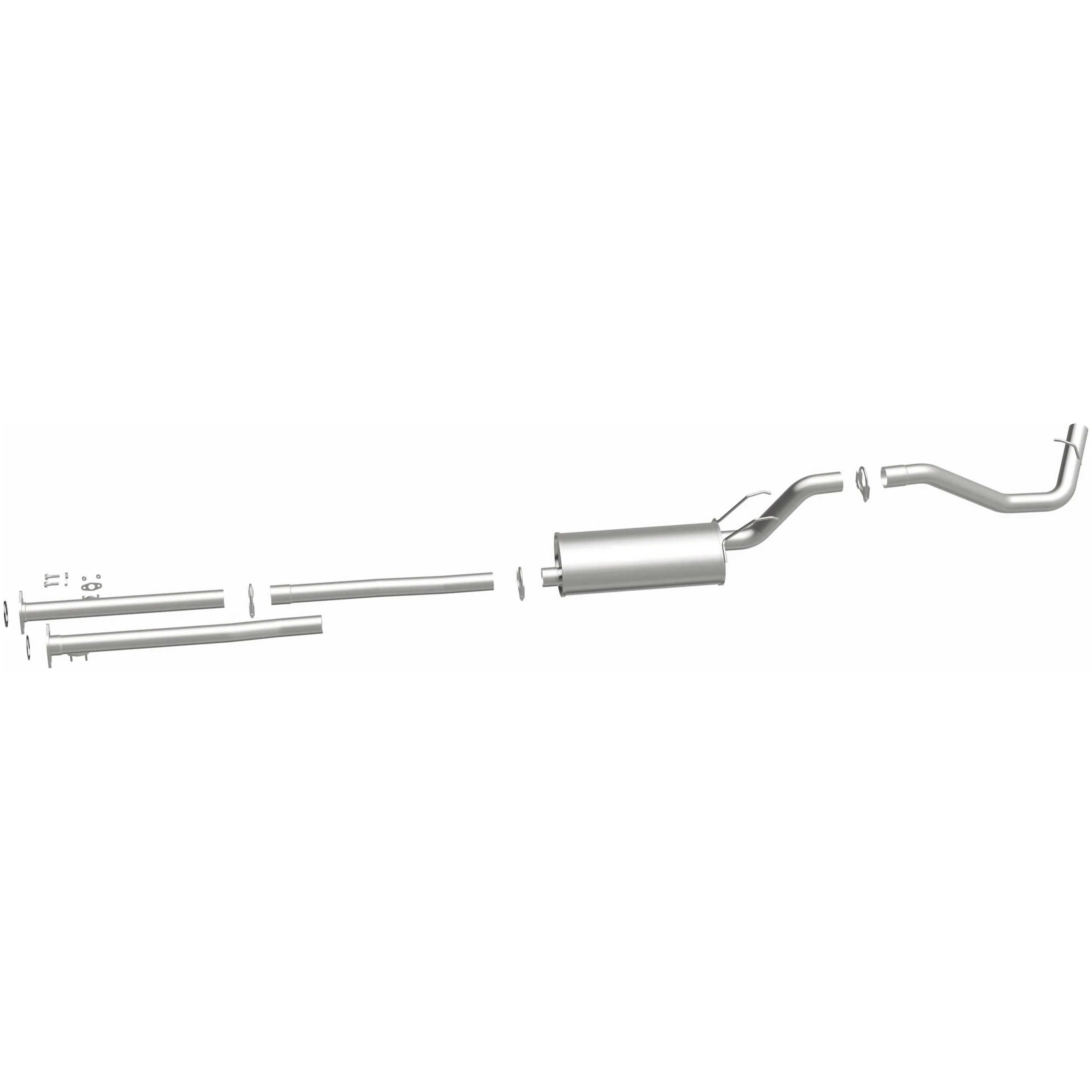 BRExhaust 1995-2004 Toyota Tacoma Pre Runner 3.4L Direct-Fit Exhaust System Kit 106-0389 - Image 5