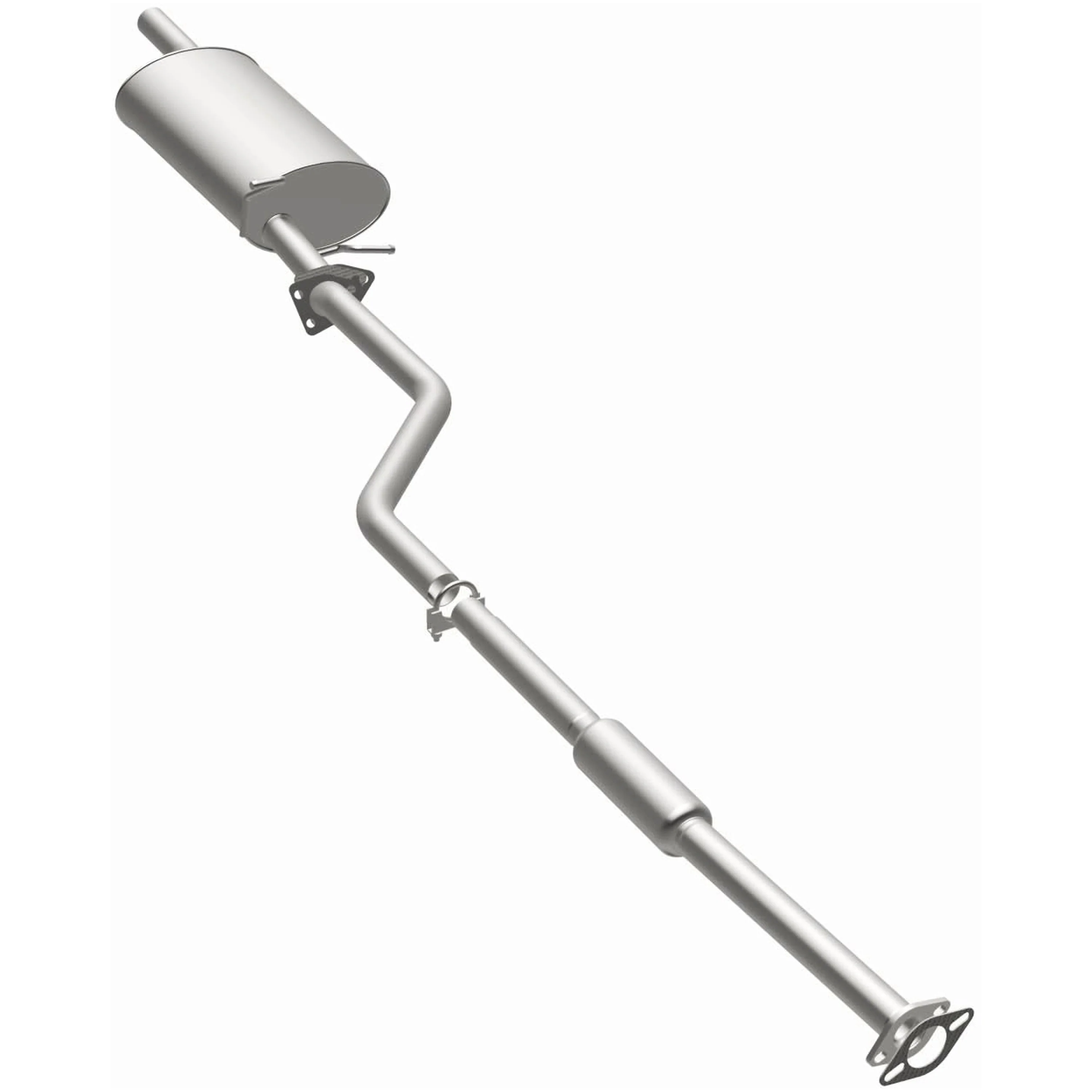 BRExhaust 2002-2007 Mitsubishi Lancer ES 2.0L Direct-Fit Exhaust System Kit 106-0395 - Image 2