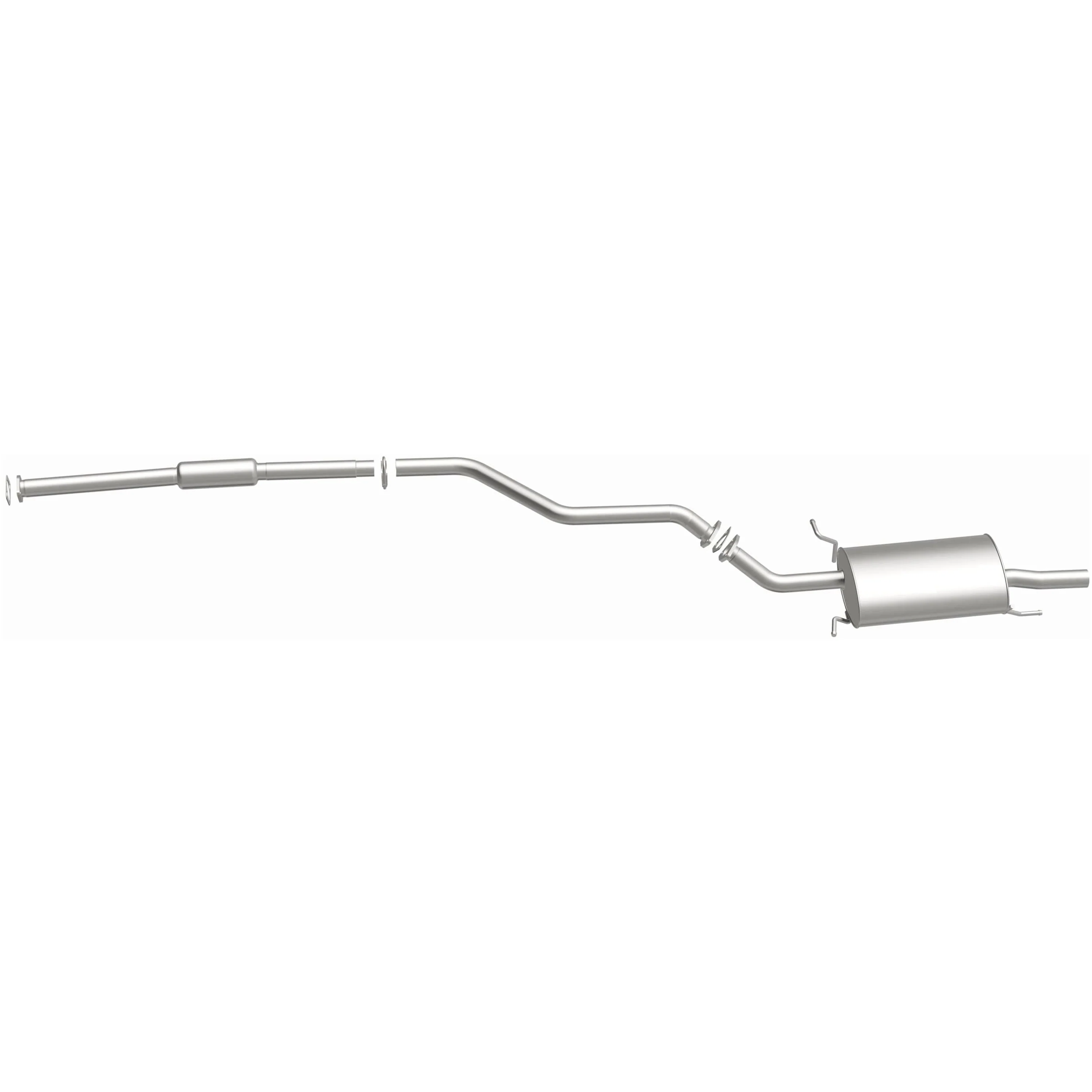 BRExhaust 2002-2007 Mitsubishi Lancer ES 2.0L Direct-Fit Exhaust System Kit 106-0395 - Image 5