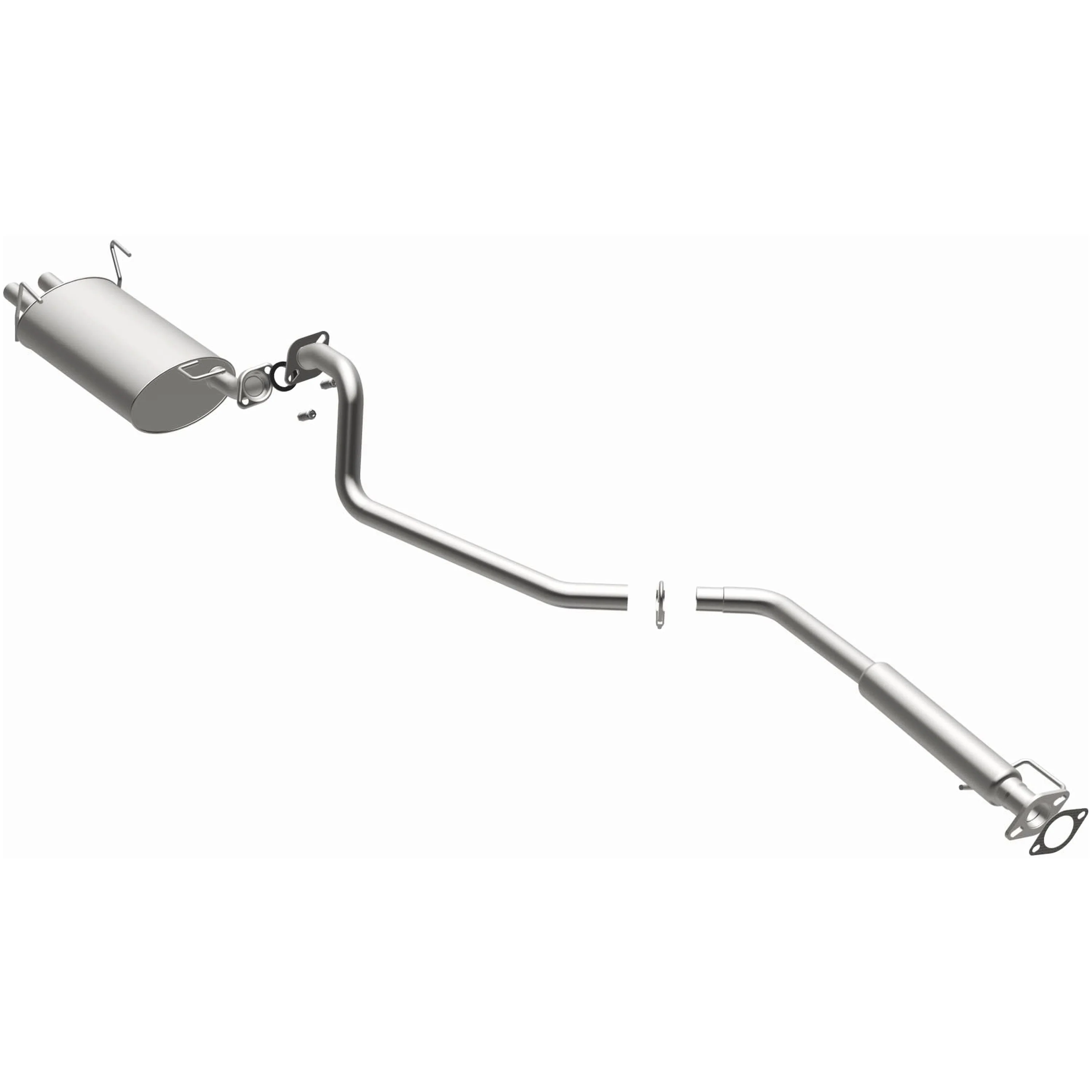 BRExhaust 2002-2006 Nissan Sentra 2.5L Direct-Fit Exhaust System Kit 106-0398 - Image 2