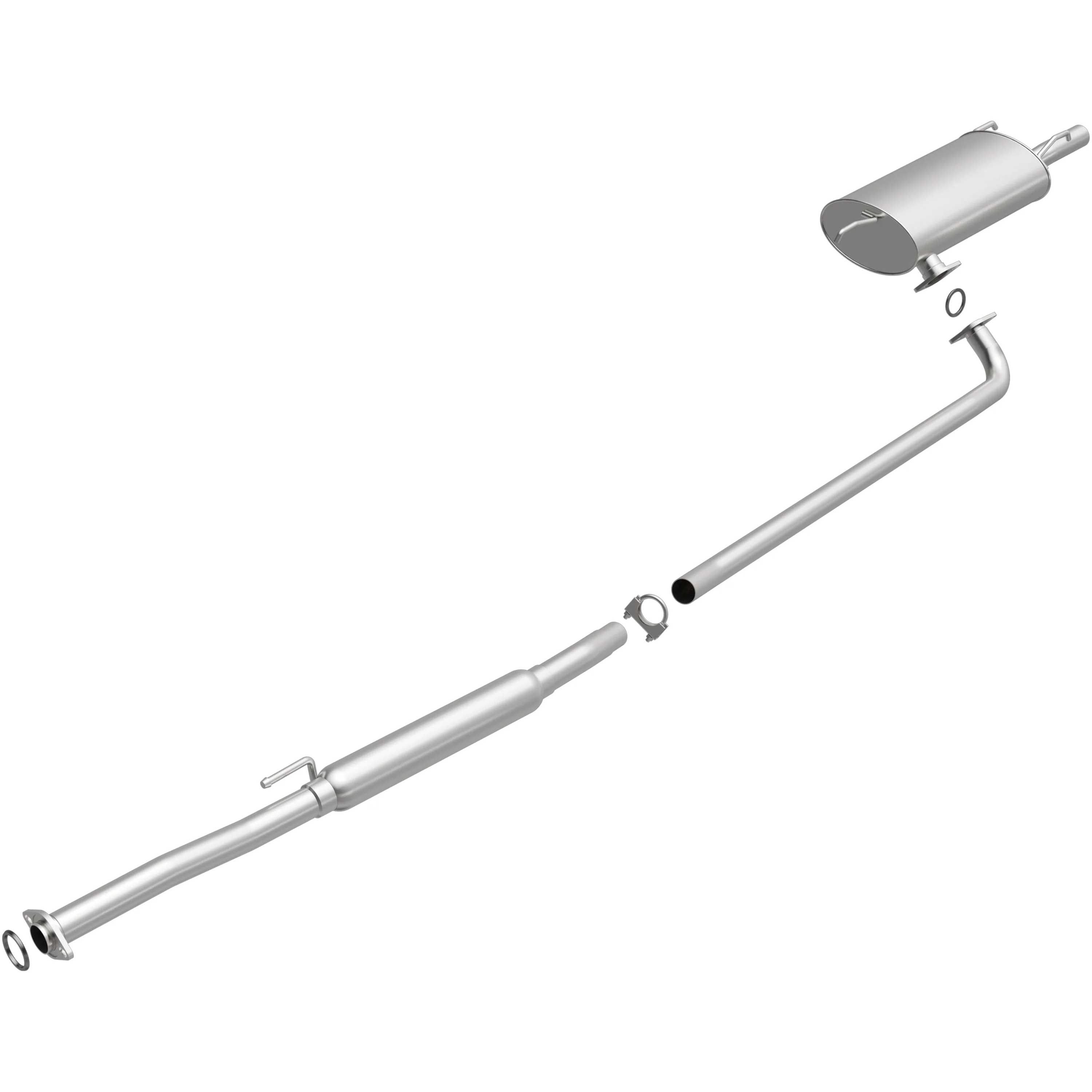 BRExhaust 1992-1996 Toyota Camry 2.2L Direct-Fit Exhaust System Kit 106-0402 - Image 2