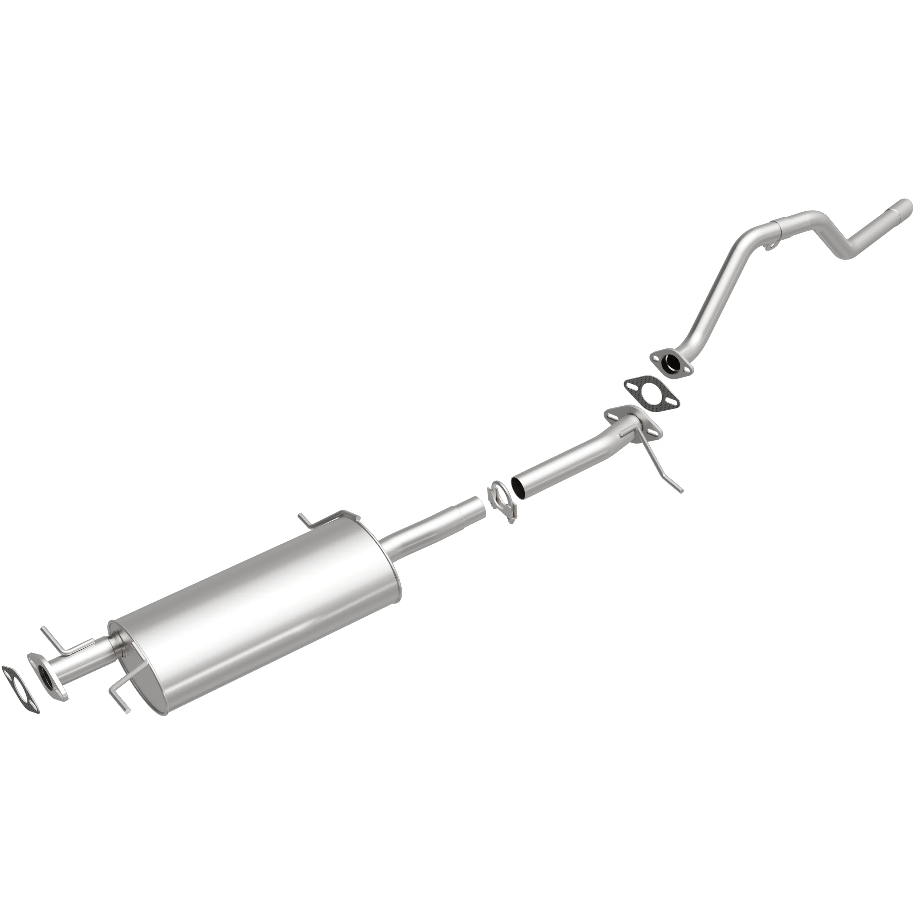 BRExhaust 2001-2002 Kia Sportage 2.0L Direct-Fit Exhaust System Kit 106-0403 - Image 2