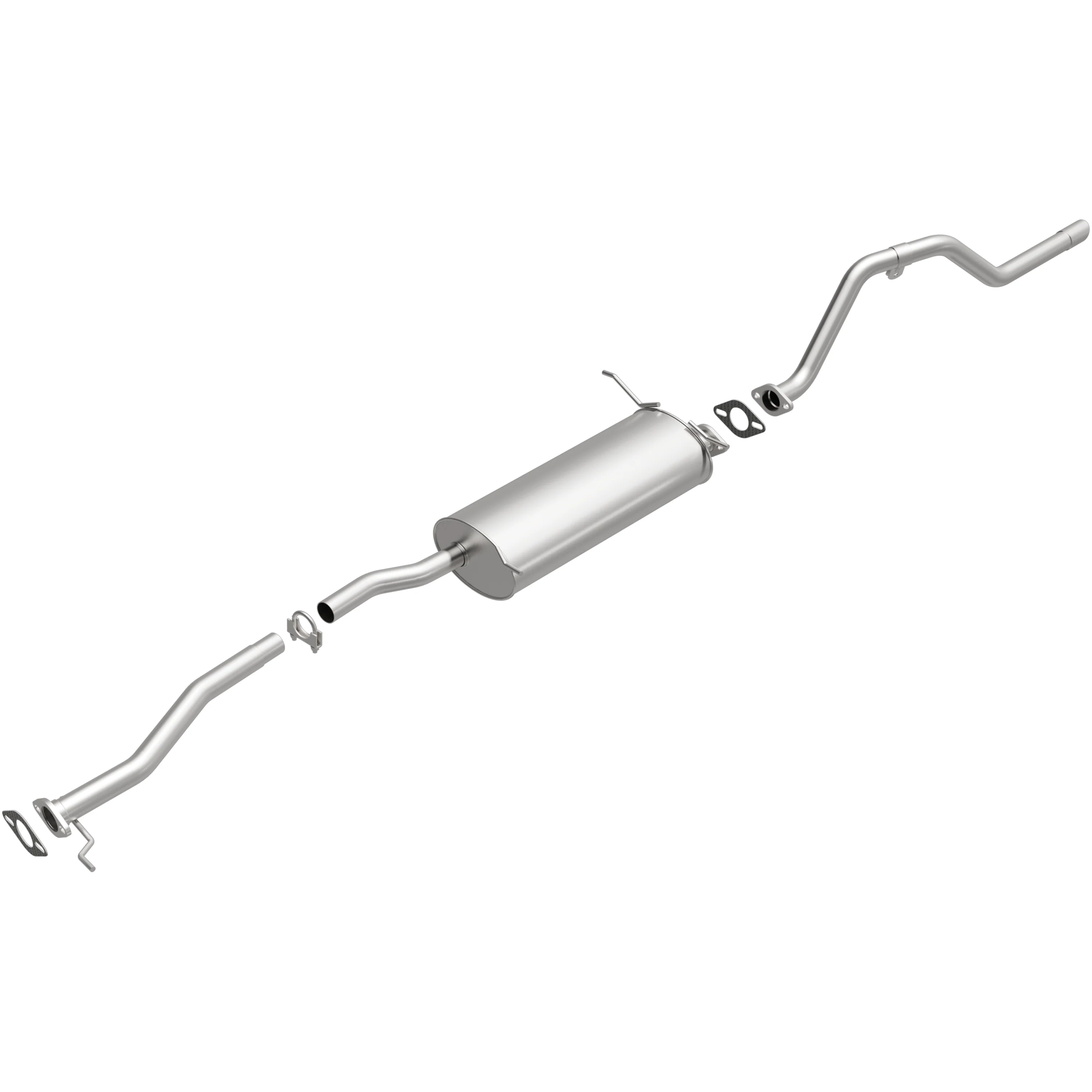 BRExhaust 1998-2000 Kia Sportage 2.0L Direct-Fit Exhaust System Kit 106-0407 - Image 2