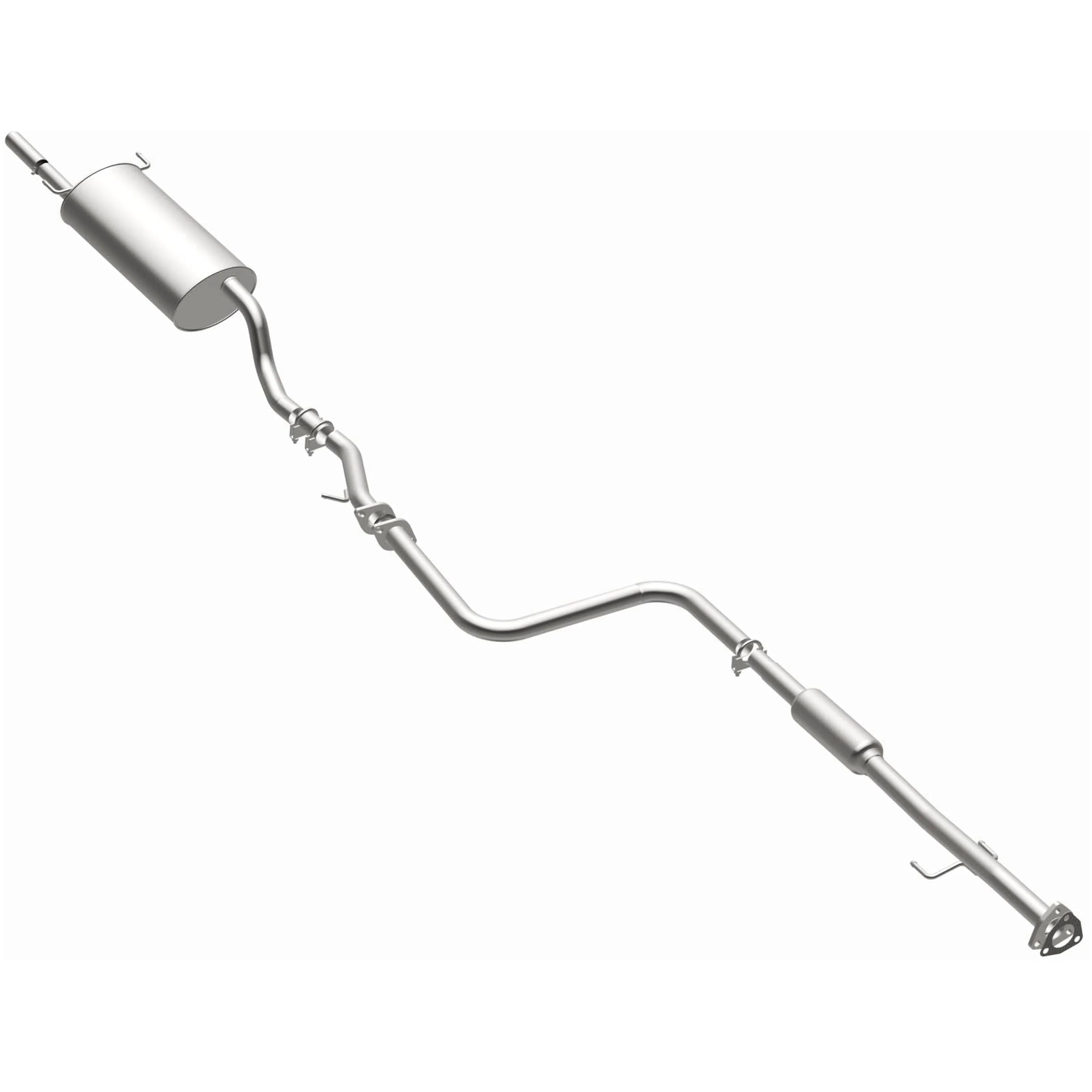 BRExhaust 1990-1993 Honda Accord 2.2L Direct-Fit Exhaust System Kit 106-0410 - Image 2
