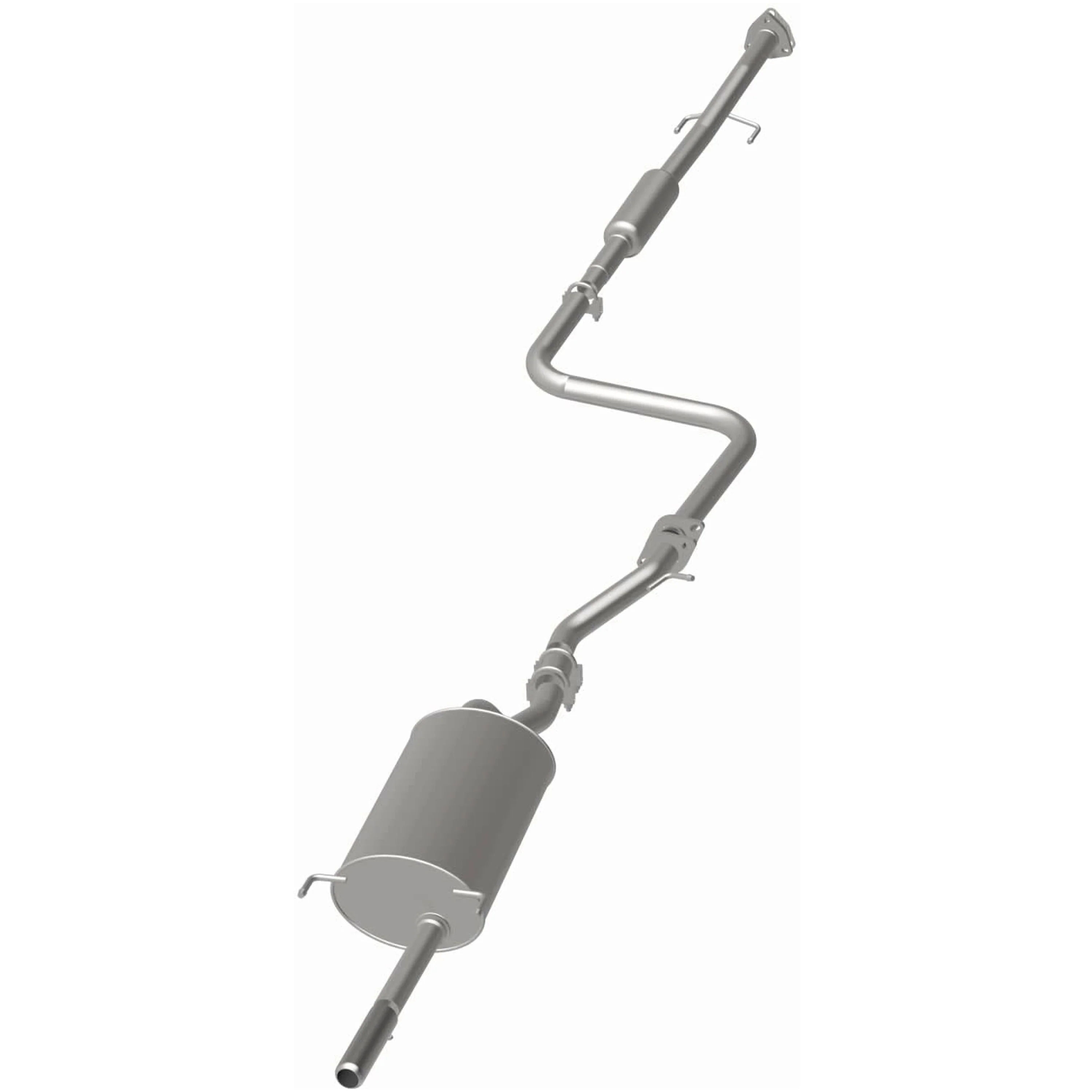 BRExhaust 1990-1993 Honda Accord 2.2L Direct-Fit Exhaust System Kit 106-0410 - Image 3