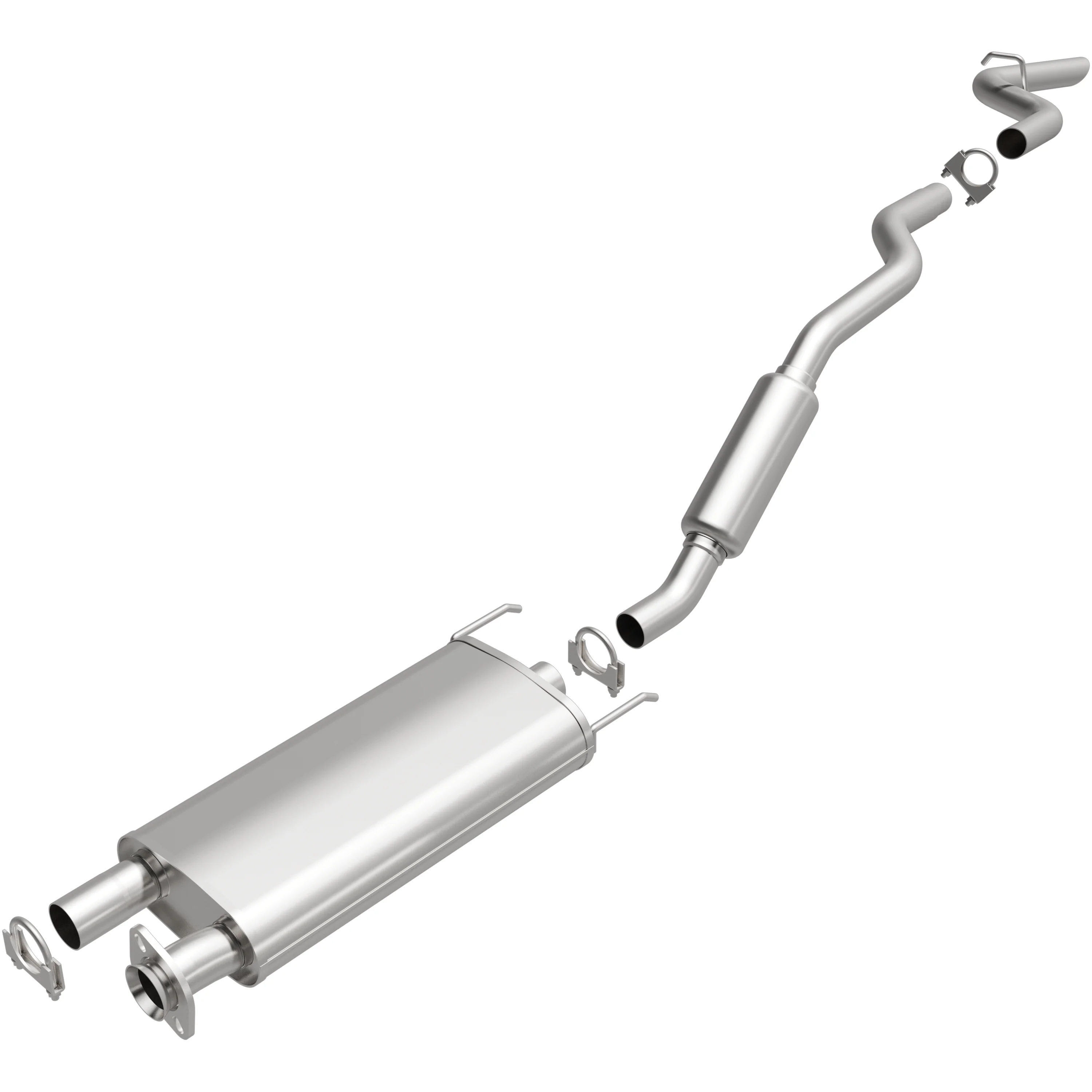 BRExhaust 1997-2000 Ford Explorer 4.0L Direct-Fit Exhaust System Kit 106-0411 - Image 2