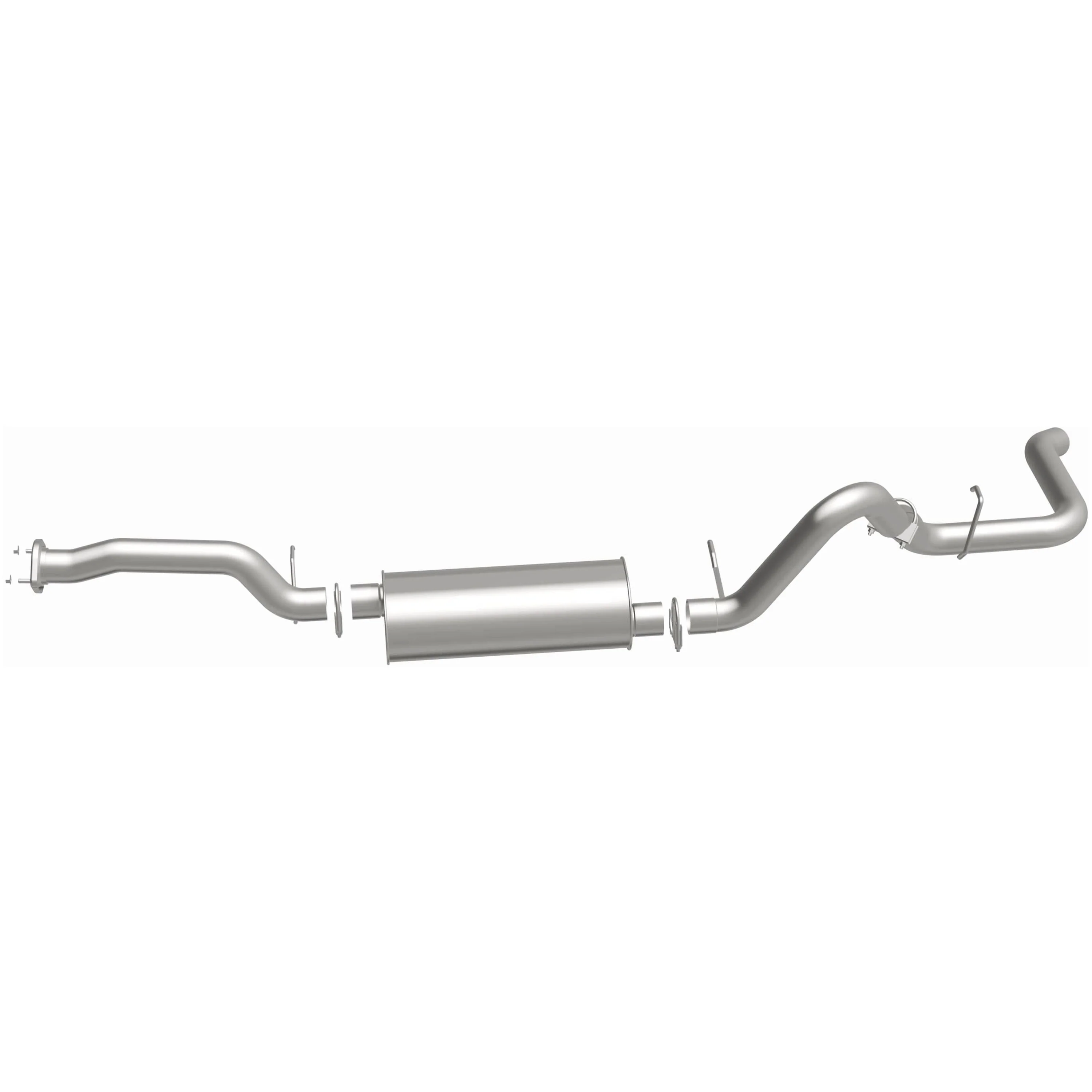 BRExhaust 1995 Chevrolet Tahoe 5.7L | 1995 GMC Yukon 5.7L Direct-Fit Exhaust System Kit 106-0416 - Image 5