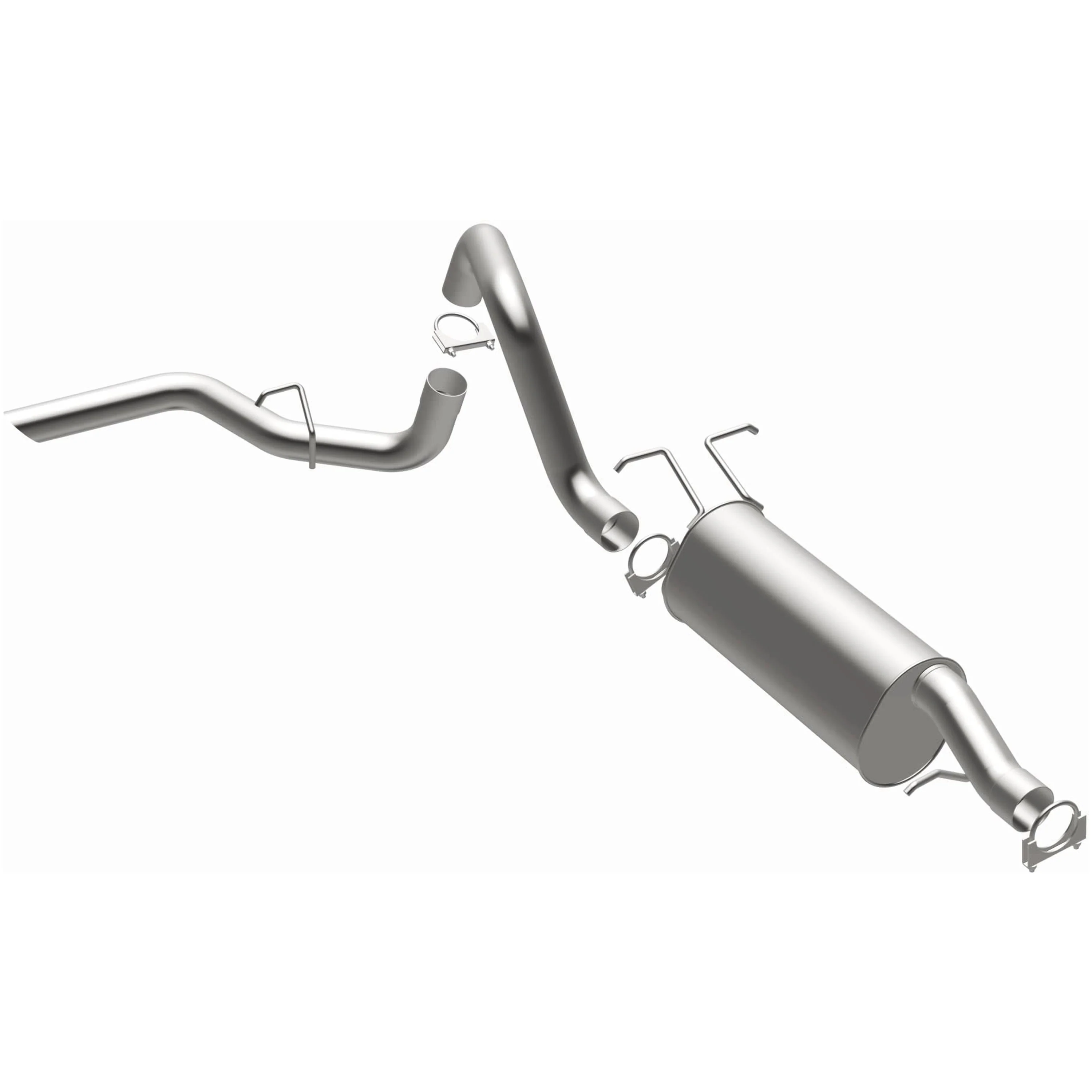 BRExhaust 2000-2005 Ford Excursion 6.8L | 2000-2005 Ford Excursion 5.4L Direct-Fit Exhaust System Kit 106-0421 - Image 2