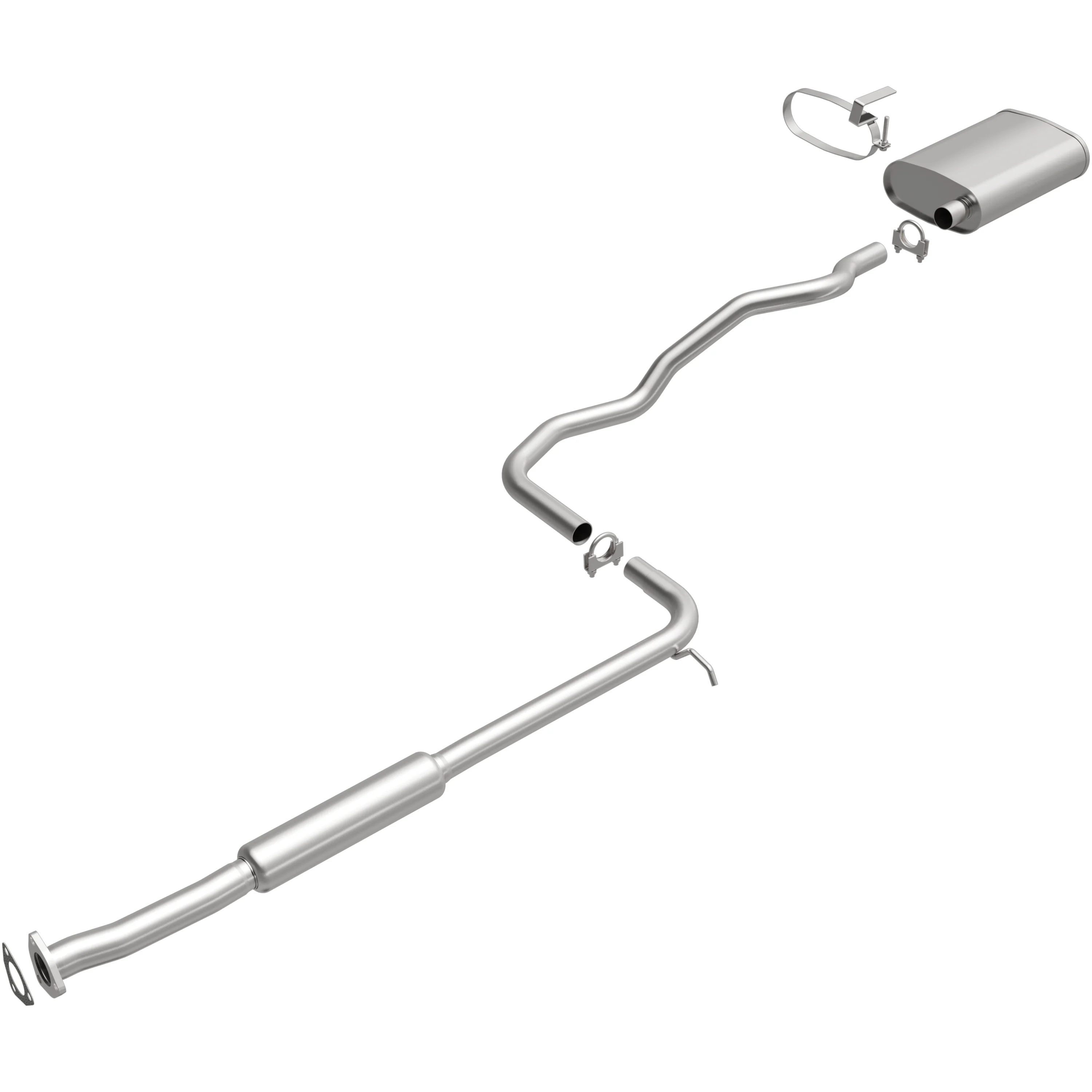 BRExhaust Direct-Fit Exhaust System Kit 106-0425 - Image 2